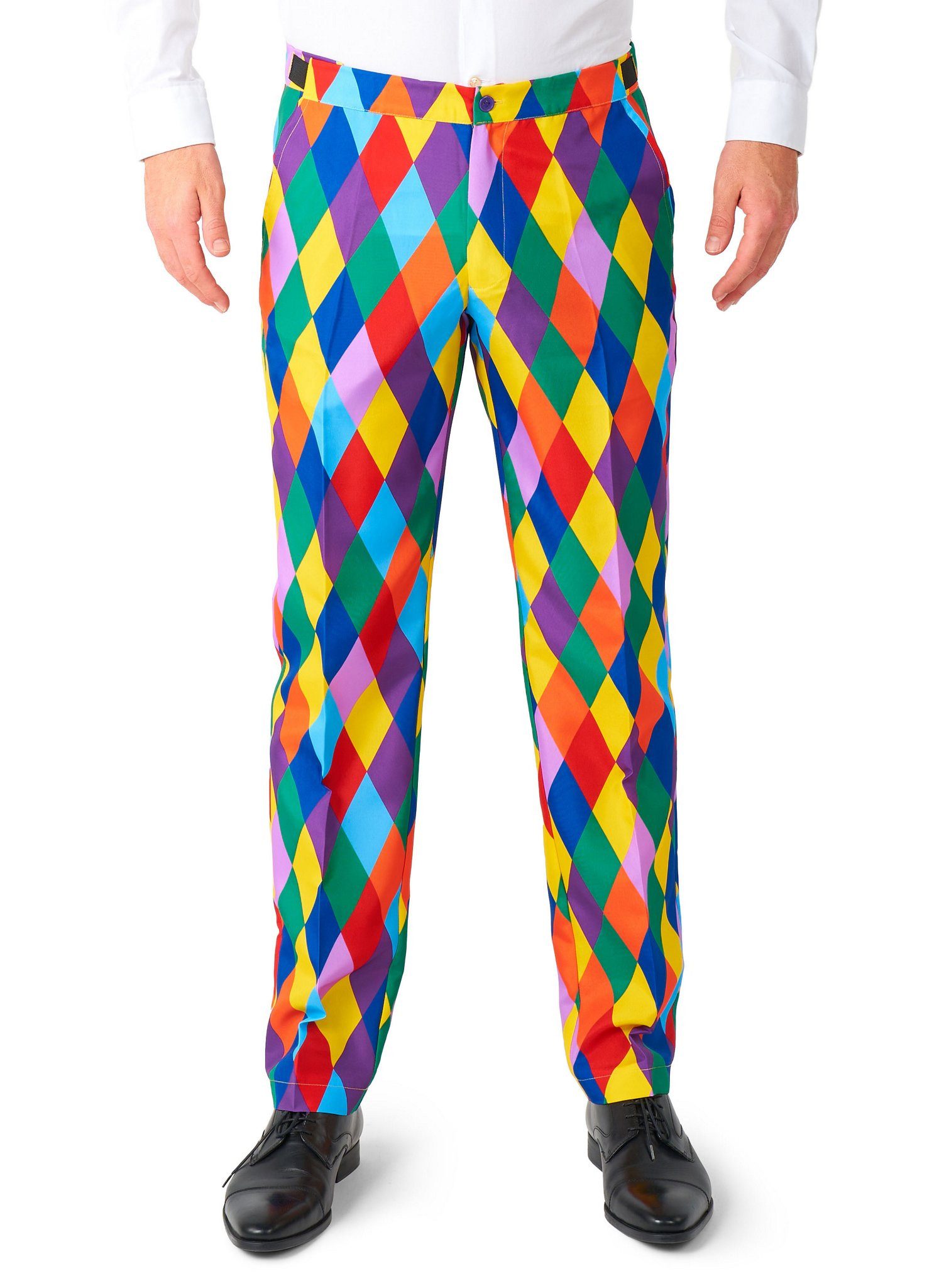 SuitMeister Partyanzug Clown Kostüm Anzug - Sakko für Karneval Halloween, Ein Anzug für Narren!