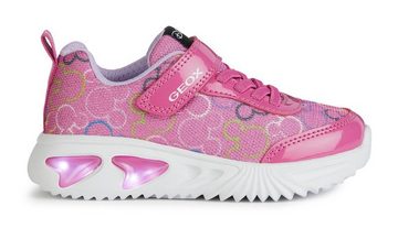 Geox J ASSISTER GIRL D Slip-On Sneaker mit cooler Blinkfunktion