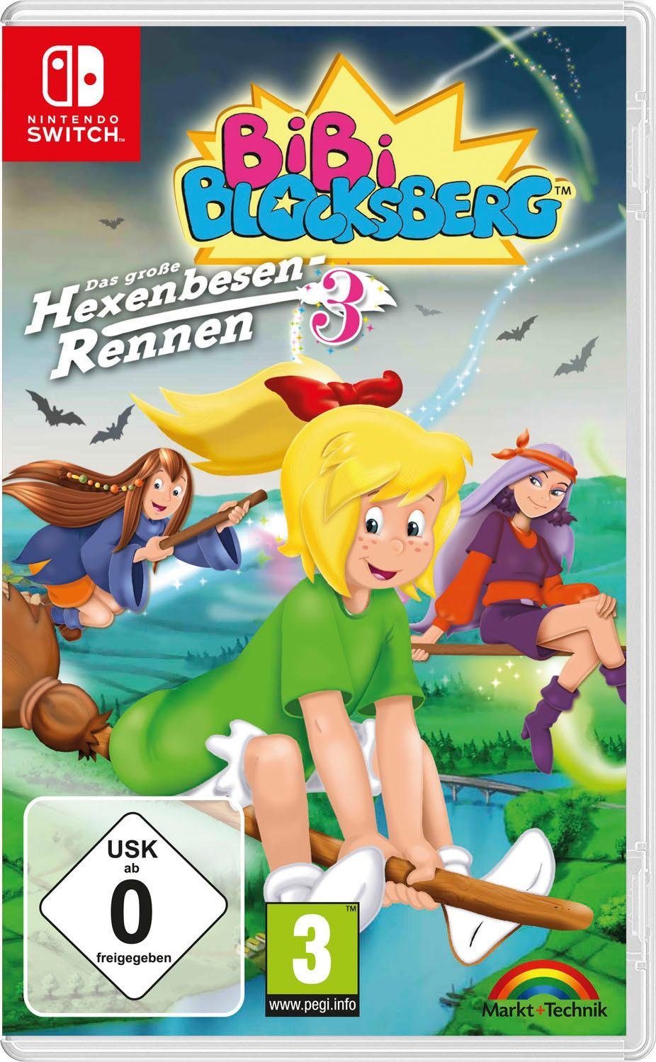 Bibi Blocksberg: Hexenbesen-Rennen 3 Nintendo Switch, Software Pyramide