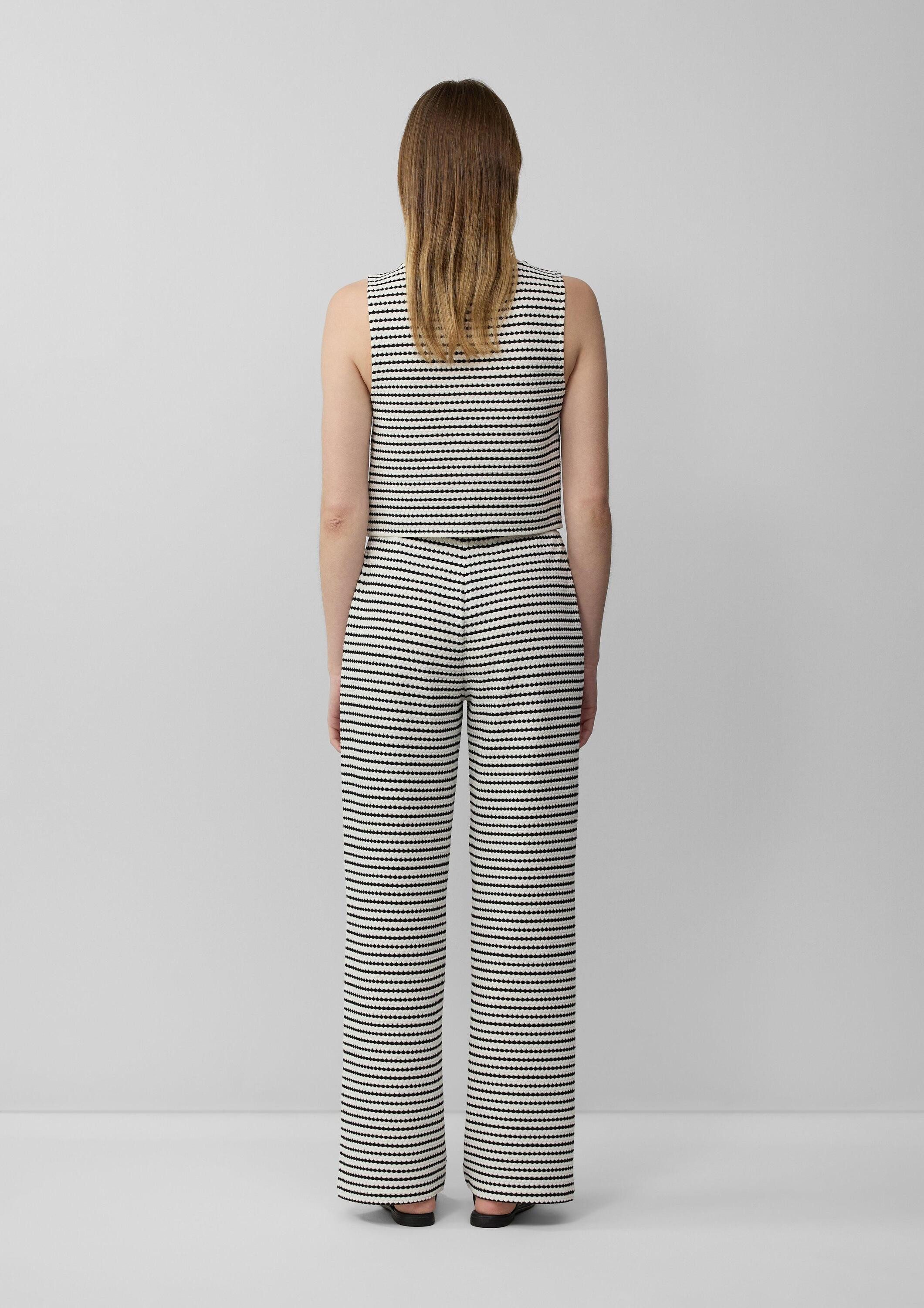 s.Oliver Funktionsweste Indoor-Weste Weste mit Strukturstreifen