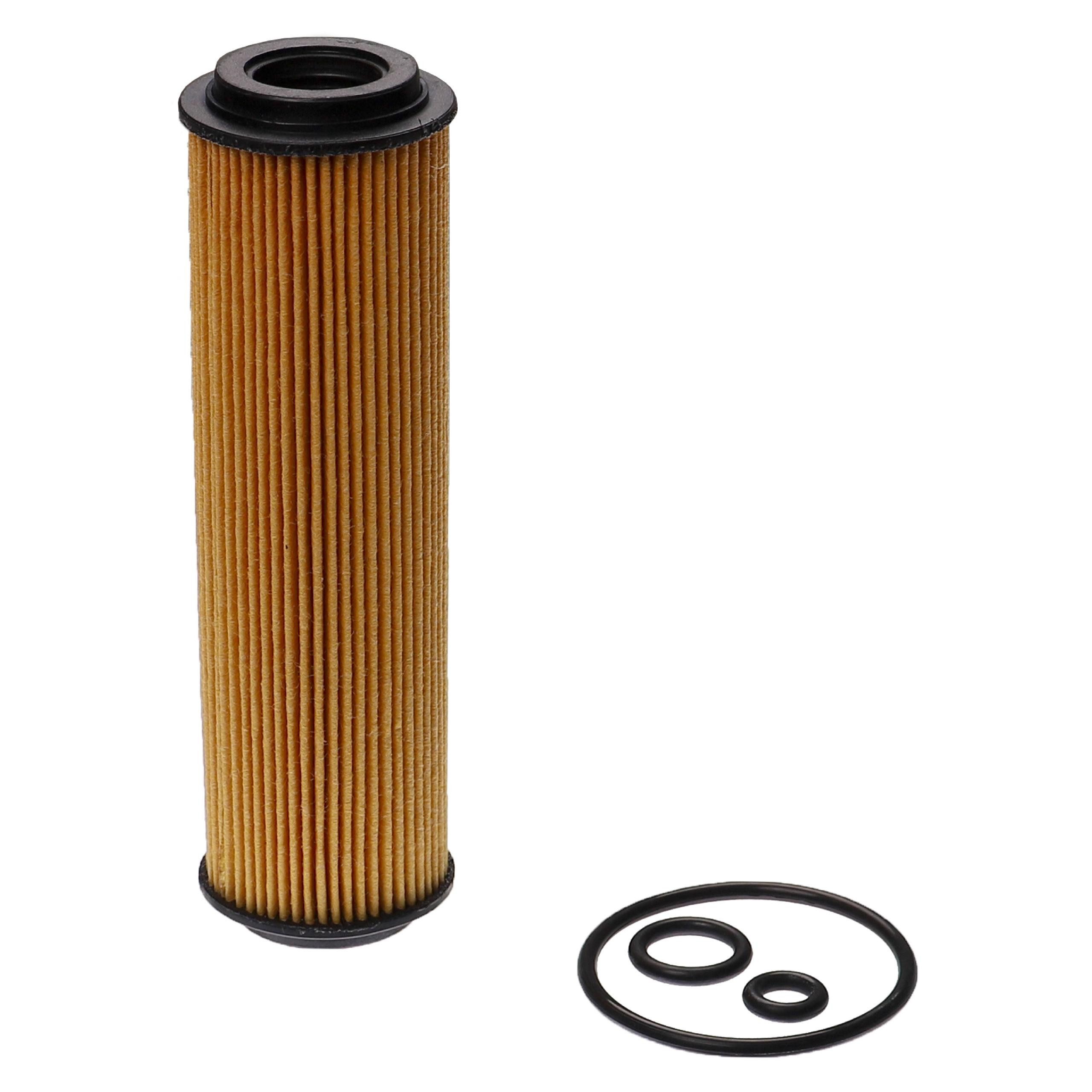 vhbw Ersatzfilter passend für Mercedes-Benz CLC-Klasse 2009/02-2011/06 CL203 CLC 160, Zubehör für Mercedes-Benz CLC-Klasse 2009/02-2011/06 CL203 CLC 160 1597 ccm 95 KW 129 PS, Einfache Installation
