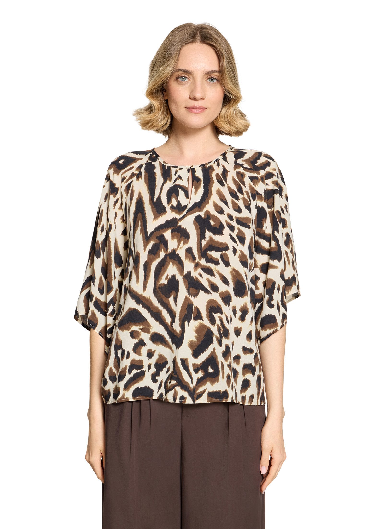 Schlupfbluse Damen mit Muster