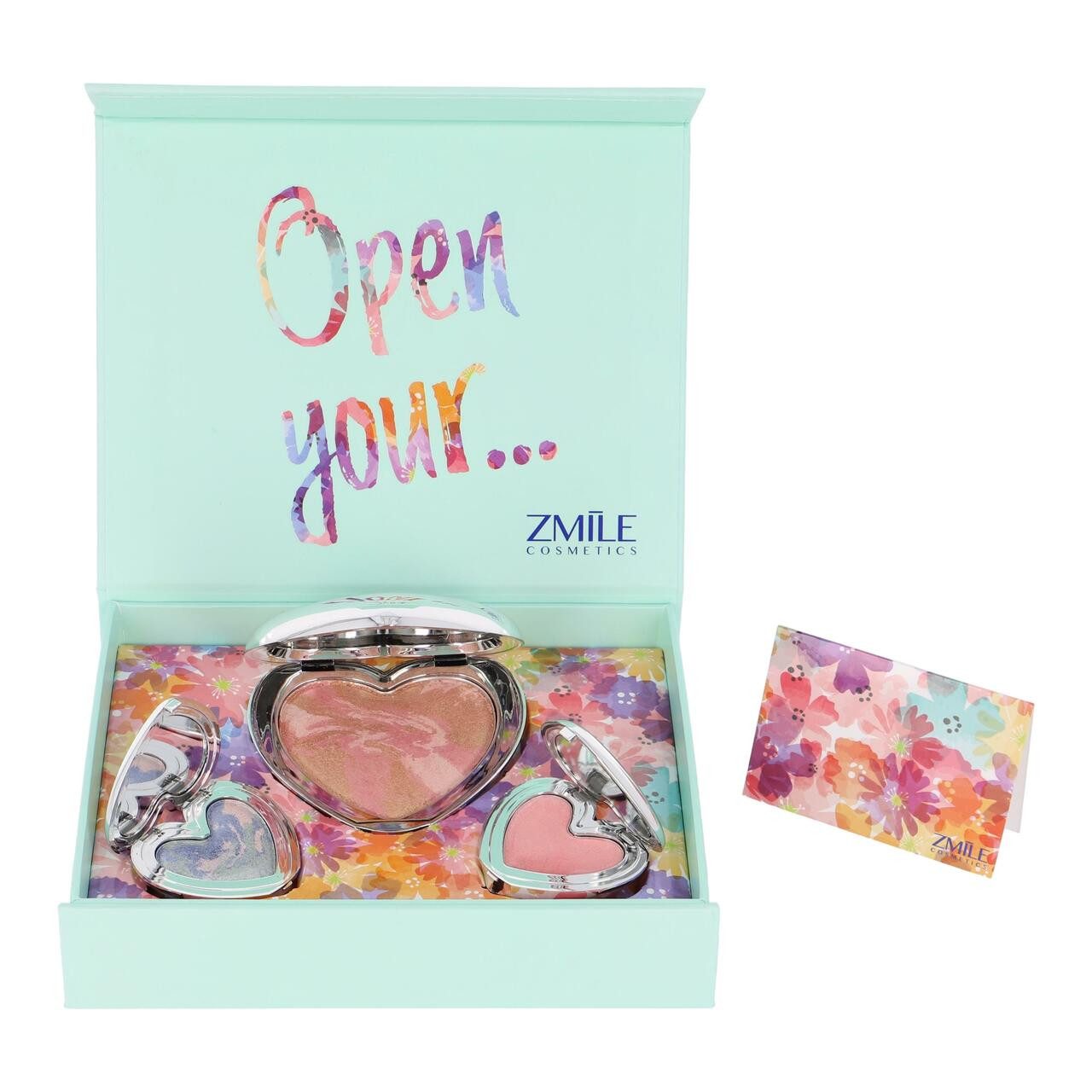 ZMILE COSMETICS Pflege-Geschenkset Geschenk-Box Sweethearts Pastel Love, 1-tlg., vegan