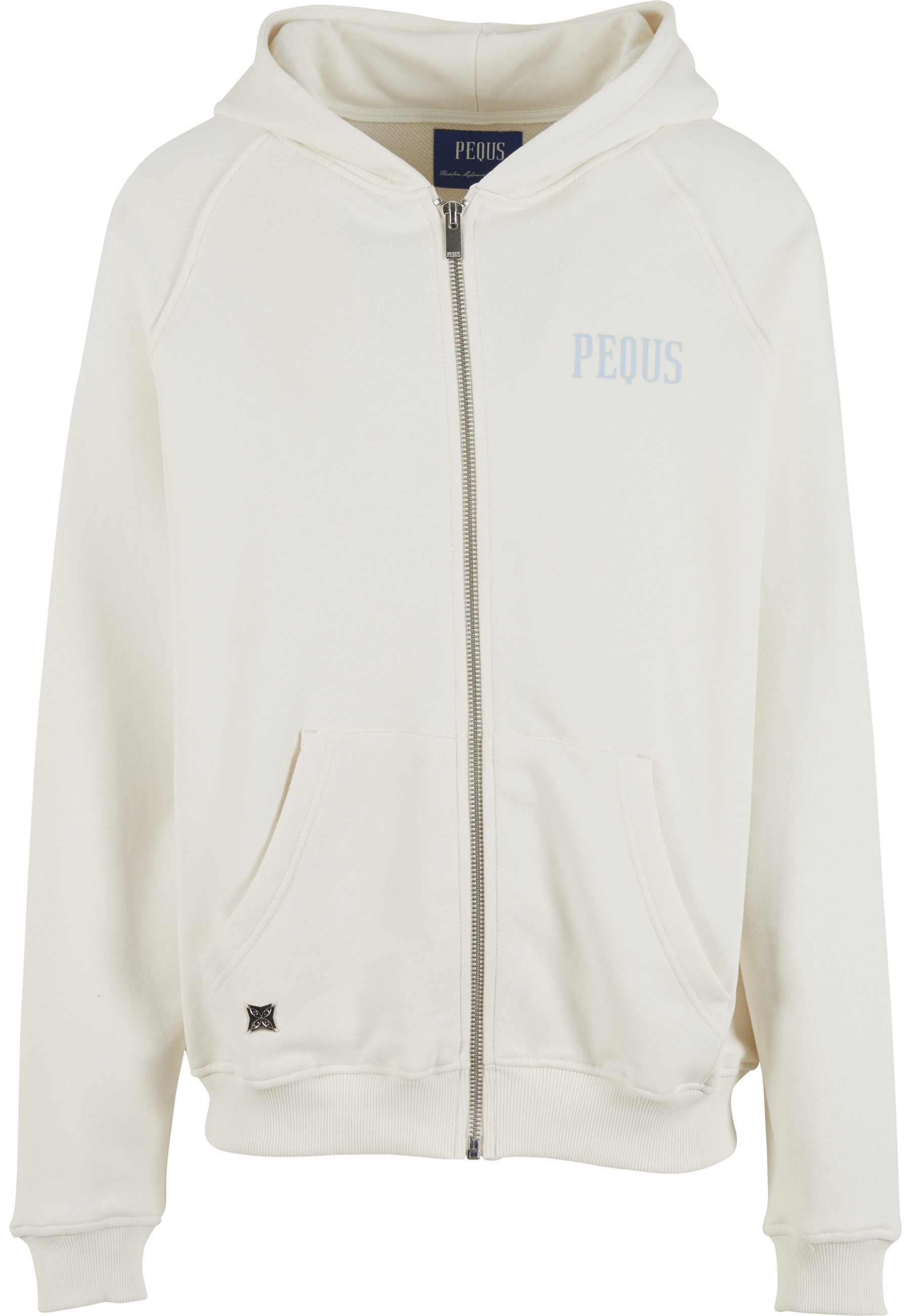 PEQUS Kapuzenpullover PEQUS PEQUS Back Logo Zip-Hoodie (1-tlg)