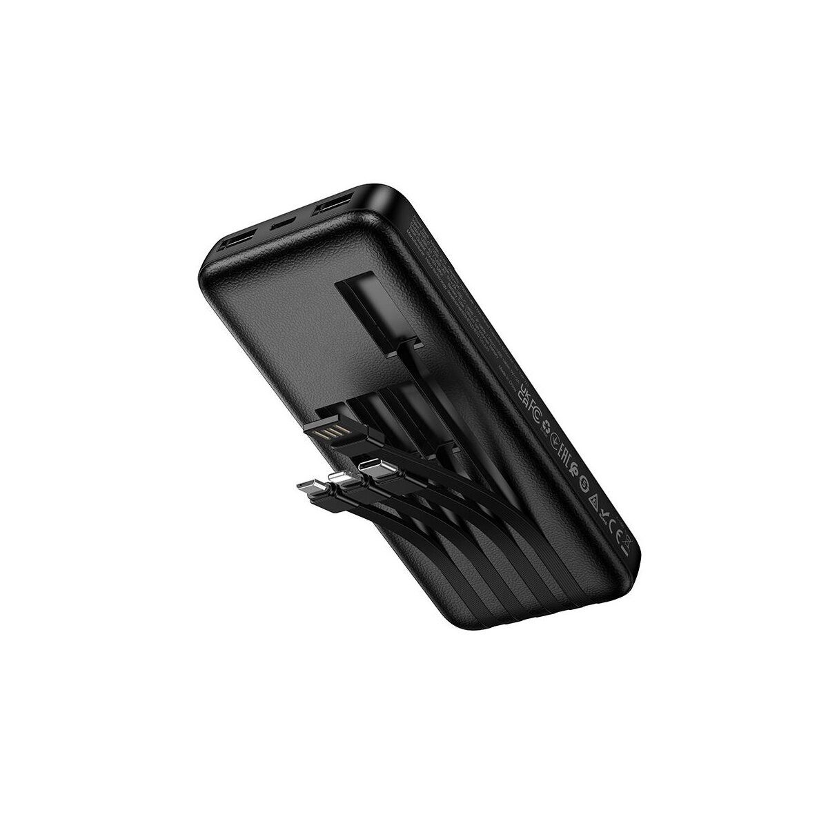 hoco. Elektrorasierer Hoco Powerbank 10000mAh 4 Kabel J163 Schwarz