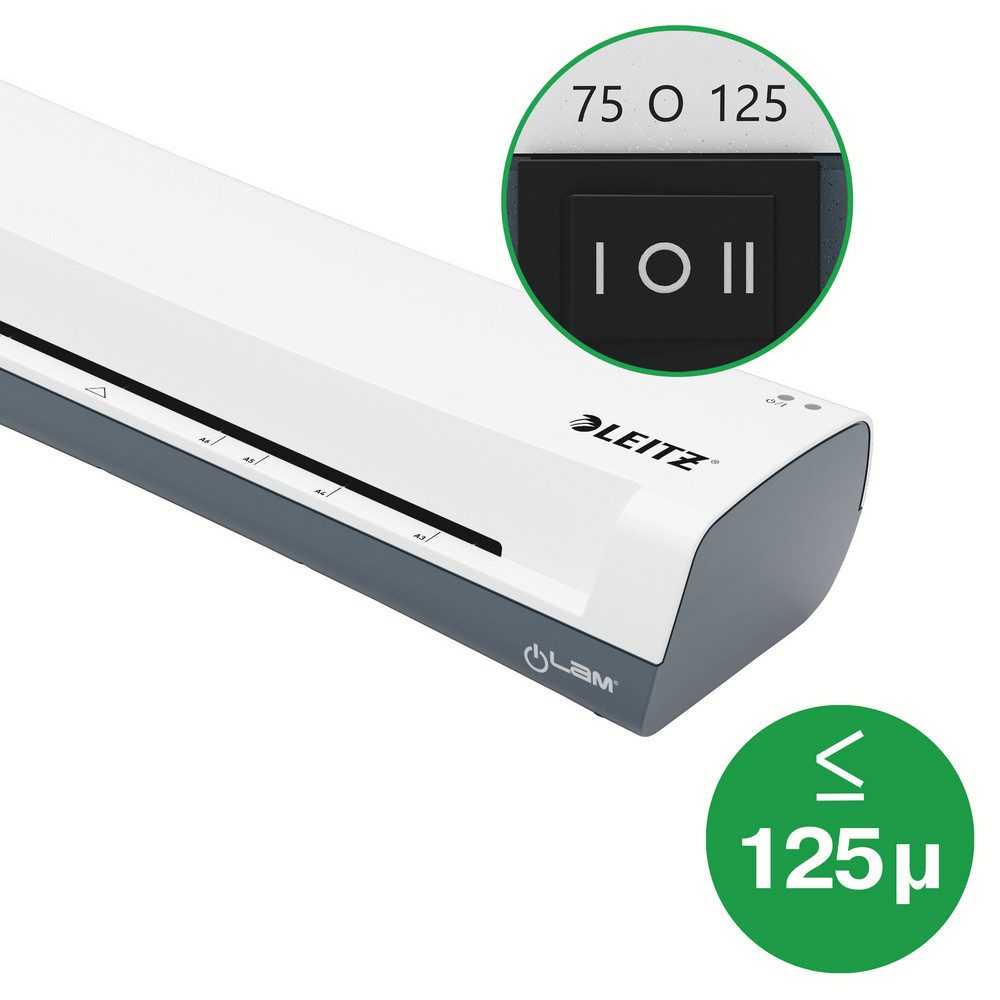 LEITZ Laminiergerät Laminator iLam Home A3 EU 230V ws 74320001 – Bild 3 von 5