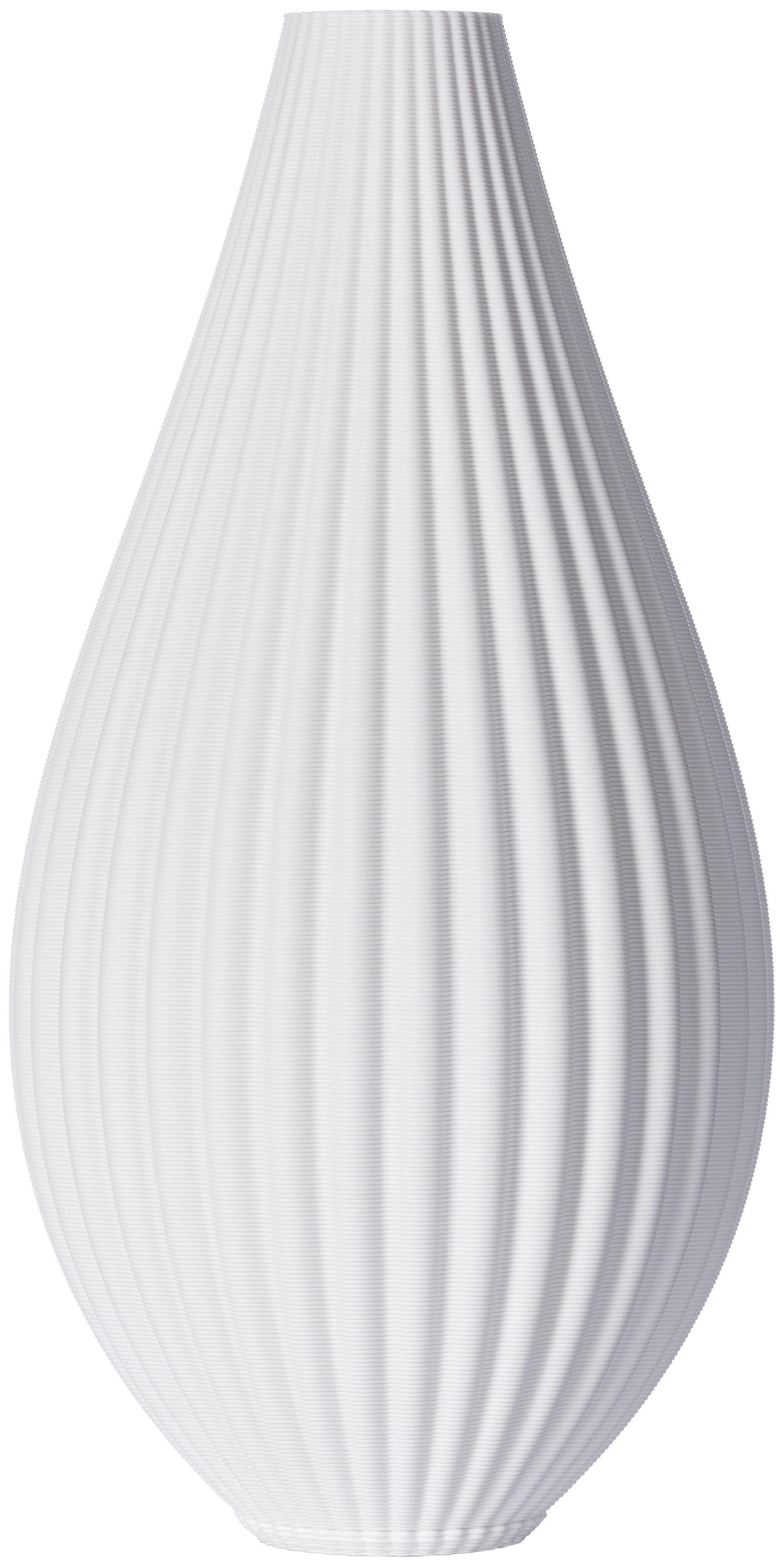 3D Vase Dekovase Sina M 20cm Nachhaltige Blumenvase für Schnitt-/ Trockenblumen, Deko Vase