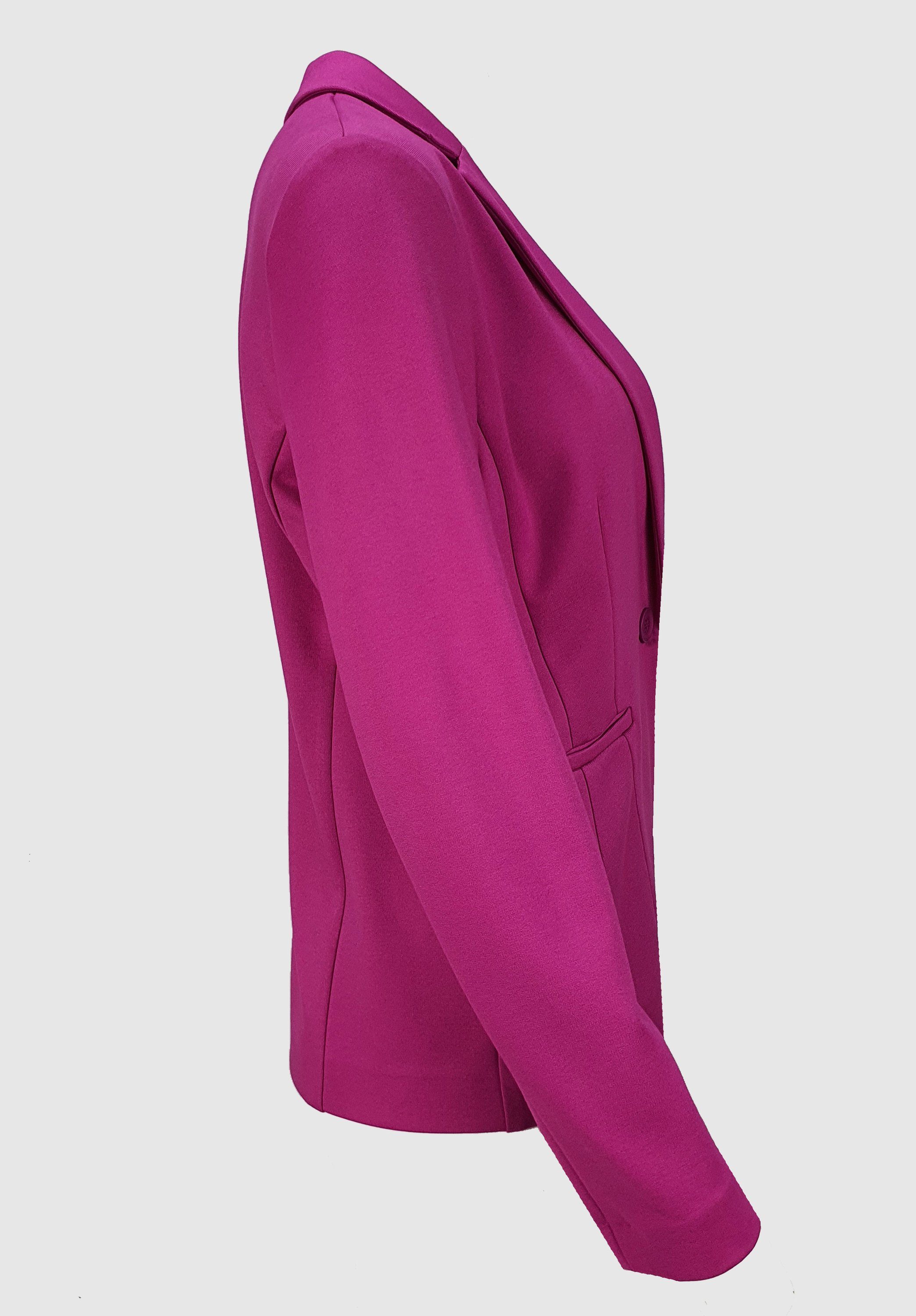 bianca Kurzjacke ALEXA pink cool Modefarbe angesagter Moderner Jerseyblazer in