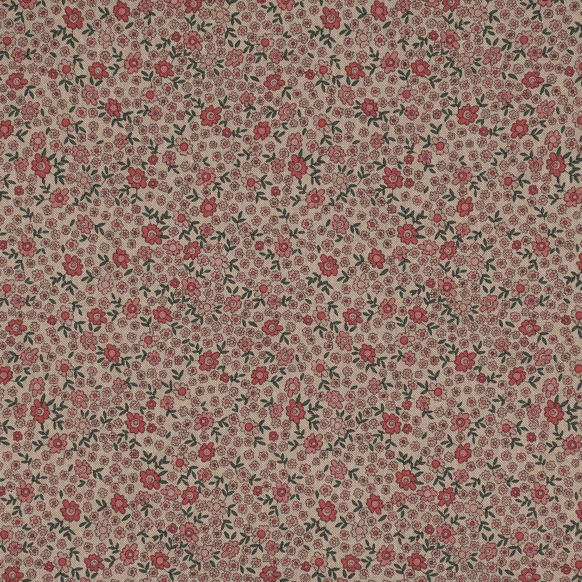 SCHÖNER LEBEN. Tischdecke SCHÖNER LEBEN. Tischdecke Sweet Daisy Allover Blümchen natur rosa, handmade