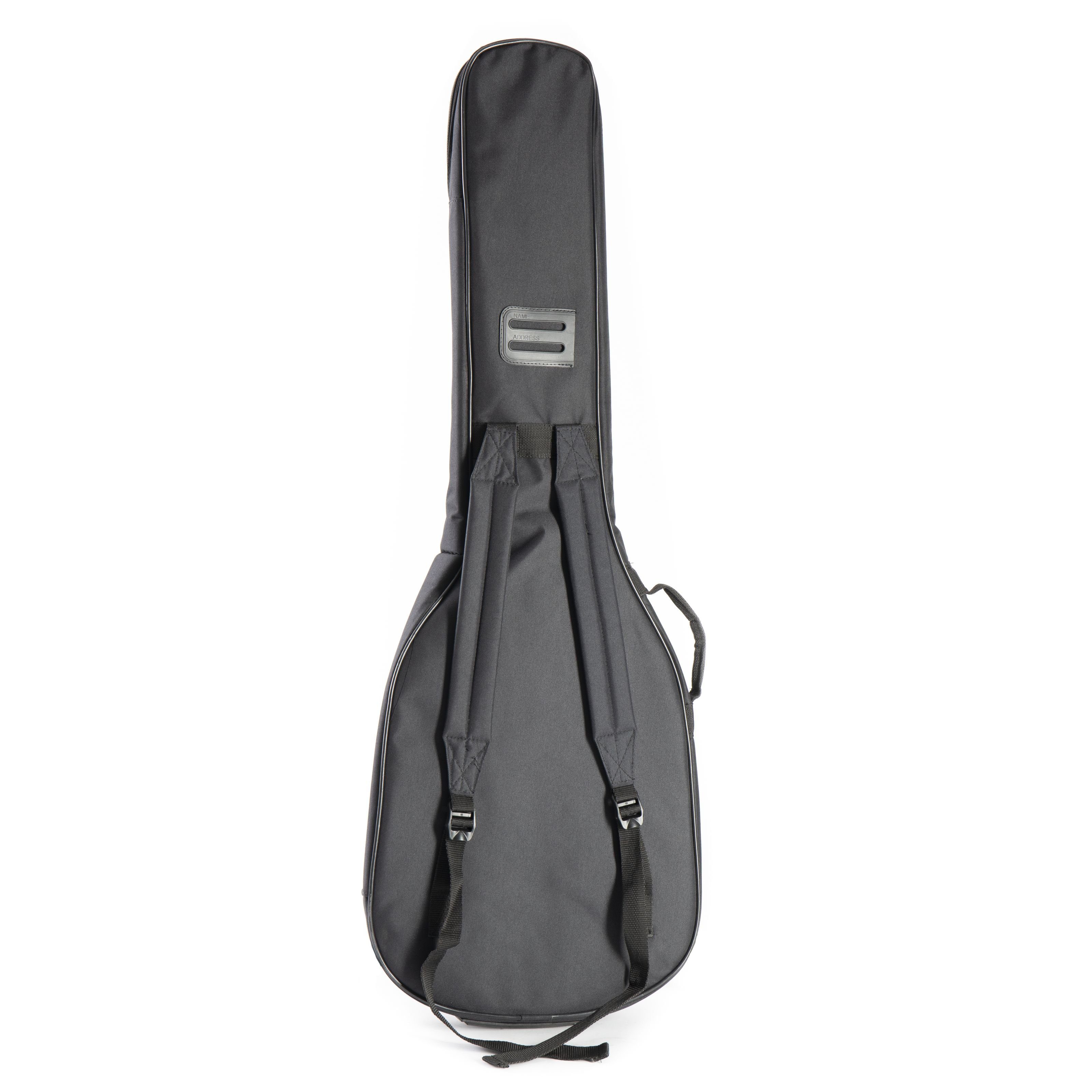 MUSIC STORE Gitarrentasche (Gigbag für Elektrogitarre Wasserabweisend 10mm Polsterung Zubehörfach Rucksacktragegurte, Gitarrenkoffer und Gitarrentaschen, E-Gitarren Tasche), Gigbag Elektrogitarre, wasserabweisend, 10mm Polsterung
