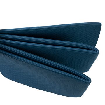 LeiGo Yogamatte Faltbare Yogamatte,stoßabsorbierende Übungs-Springseilmatte,Fitness, 183*61*0,6 Übungsmatte,platzsparend,Barfuß trainieren