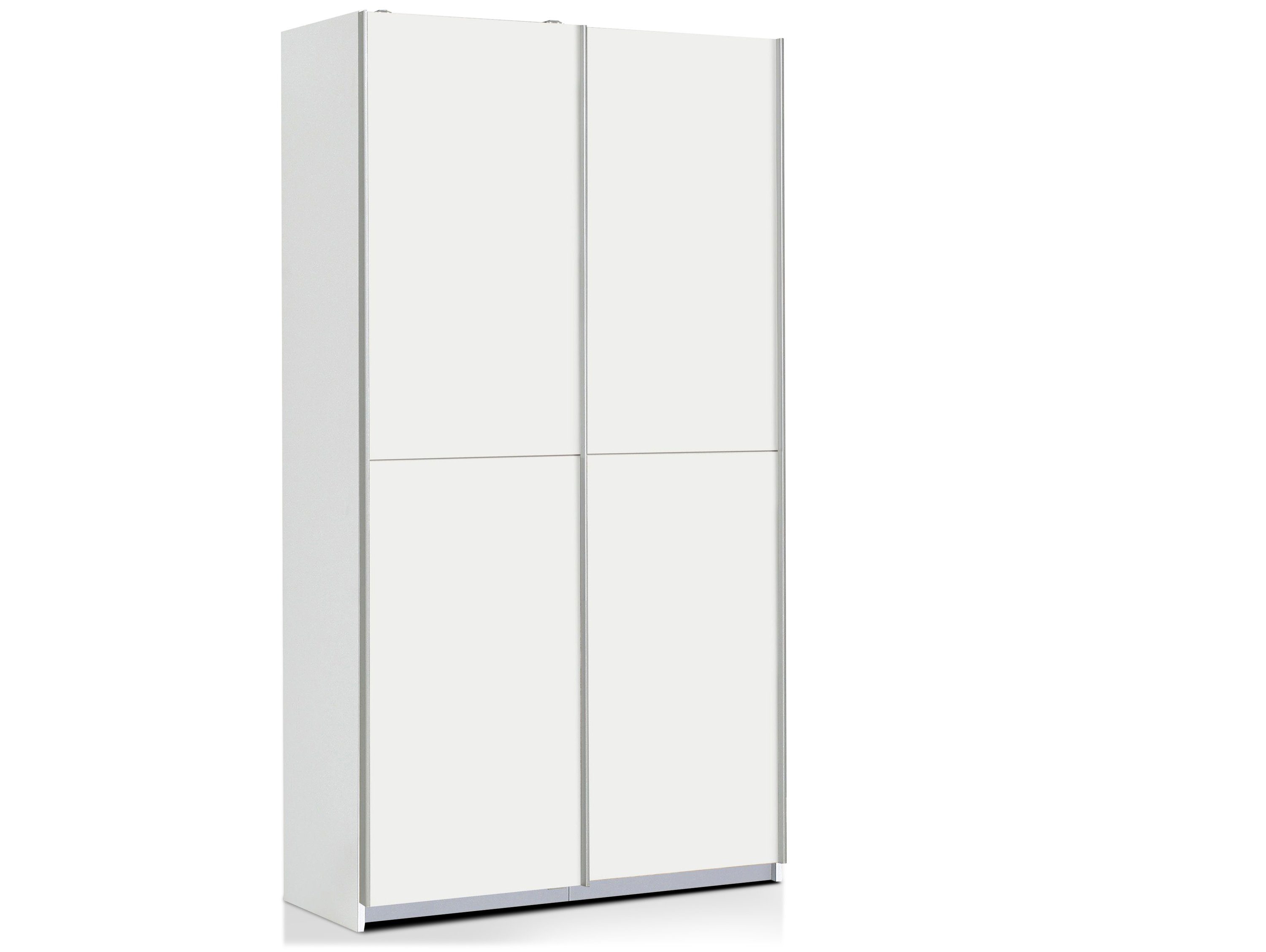 Schiebetür-Set Für Schreibtisch – Max. 80 Kg Tragkraft, Weiß, Zeitgenössisches Design