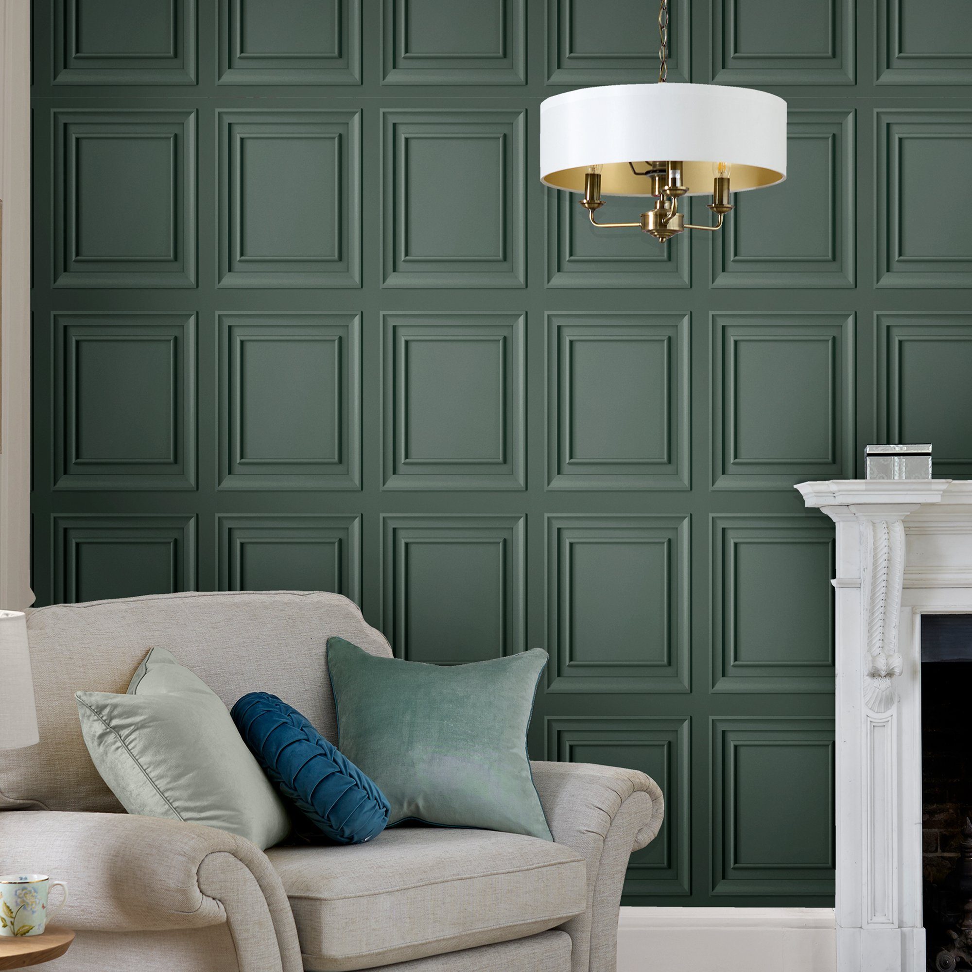 LAURA ASHLEY Vliestapete Redbrook Wood Panel, günstig online kaufen