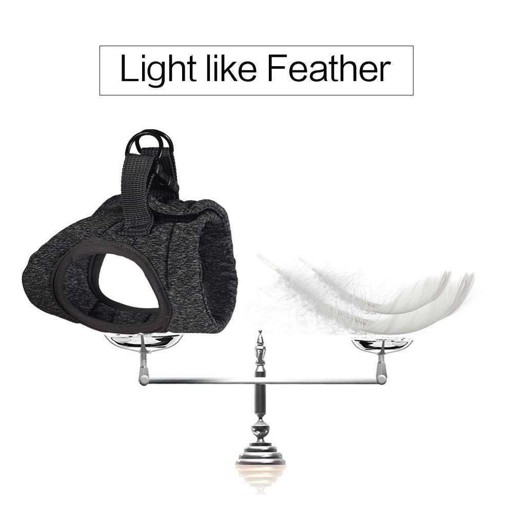 MOPUEA Katzen-Geschirr Katzengeschirr mit Leine Verstellbar,leicht,ausbruchsicher&komfortabel