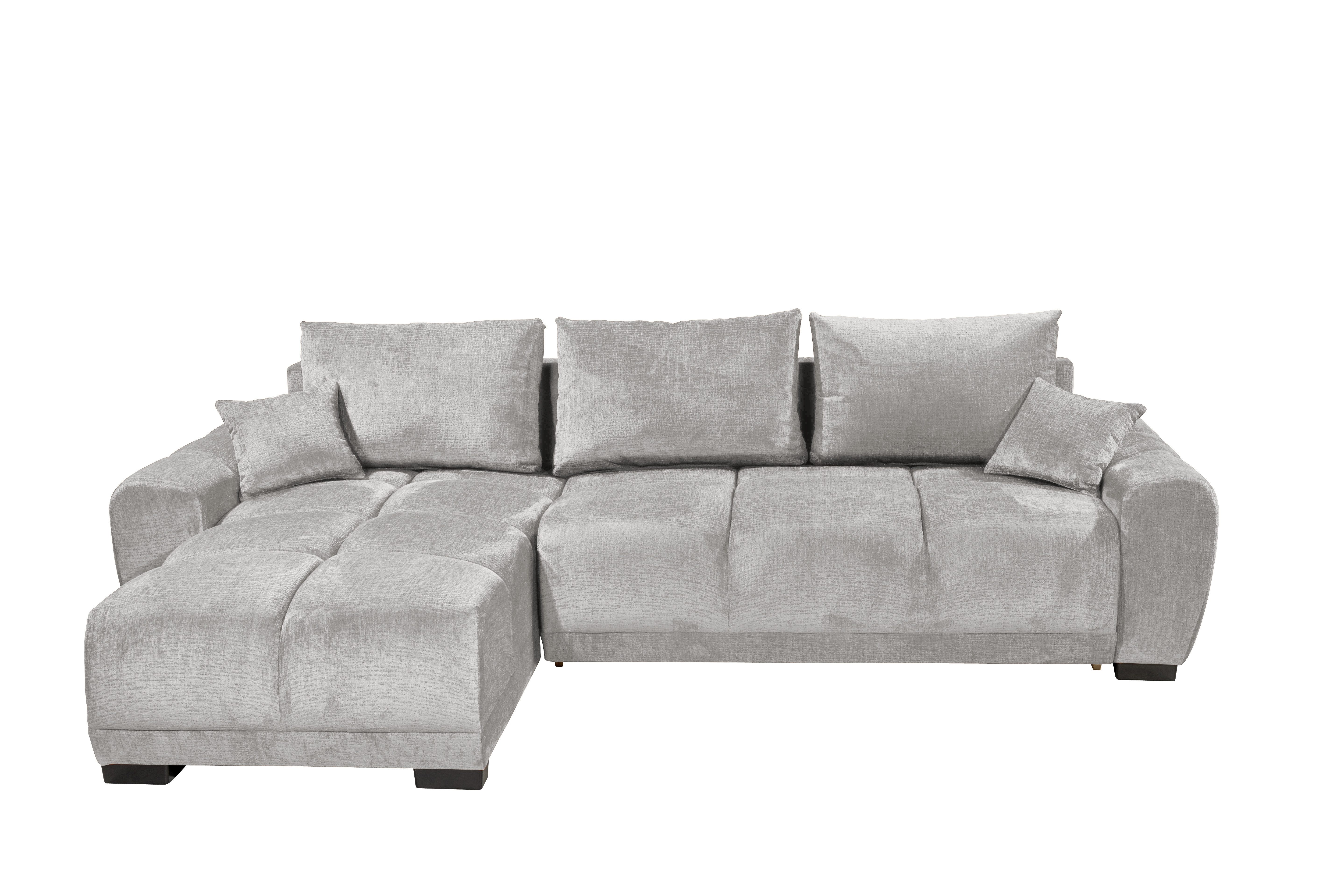 Black Red White Sofa Polsterecke mit Funktion DEXTER