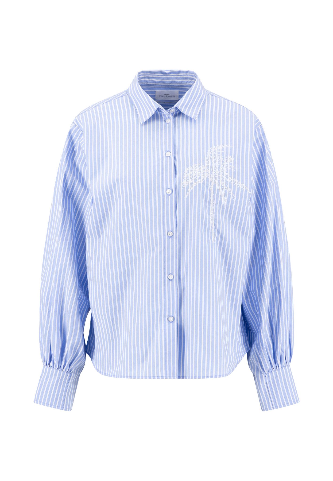 FYNCH-HATTON Blusentop BLOUSE STRIPE EMBRO