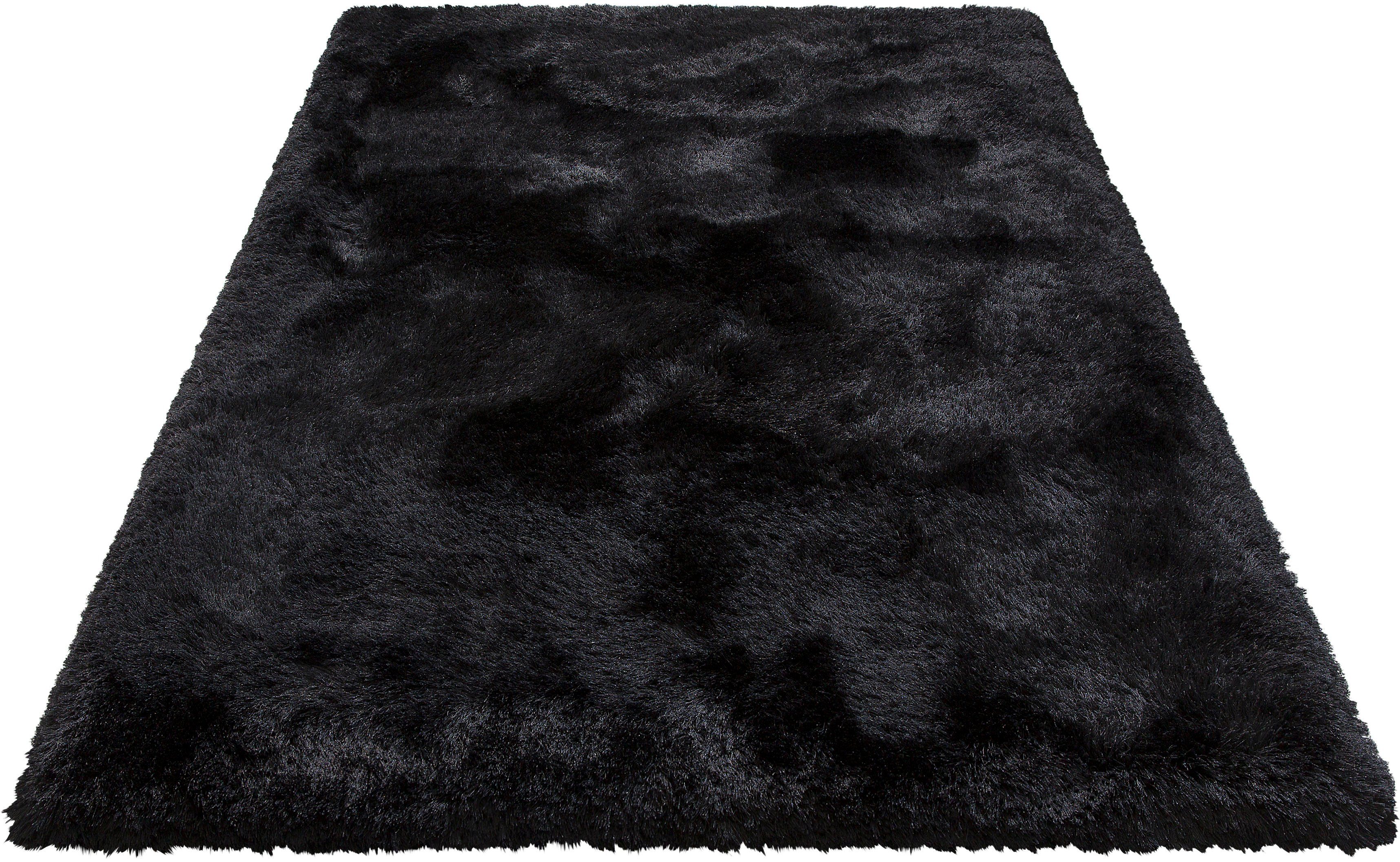 Hochflor-Teppich Micro exclusiv Teppich, Guido Maria Kretschmer Home&Living, rechteckig, Höhe: 78 mm, weich, flauschig, Uni-Farben, Wohnzimmer, Schlafzimmer