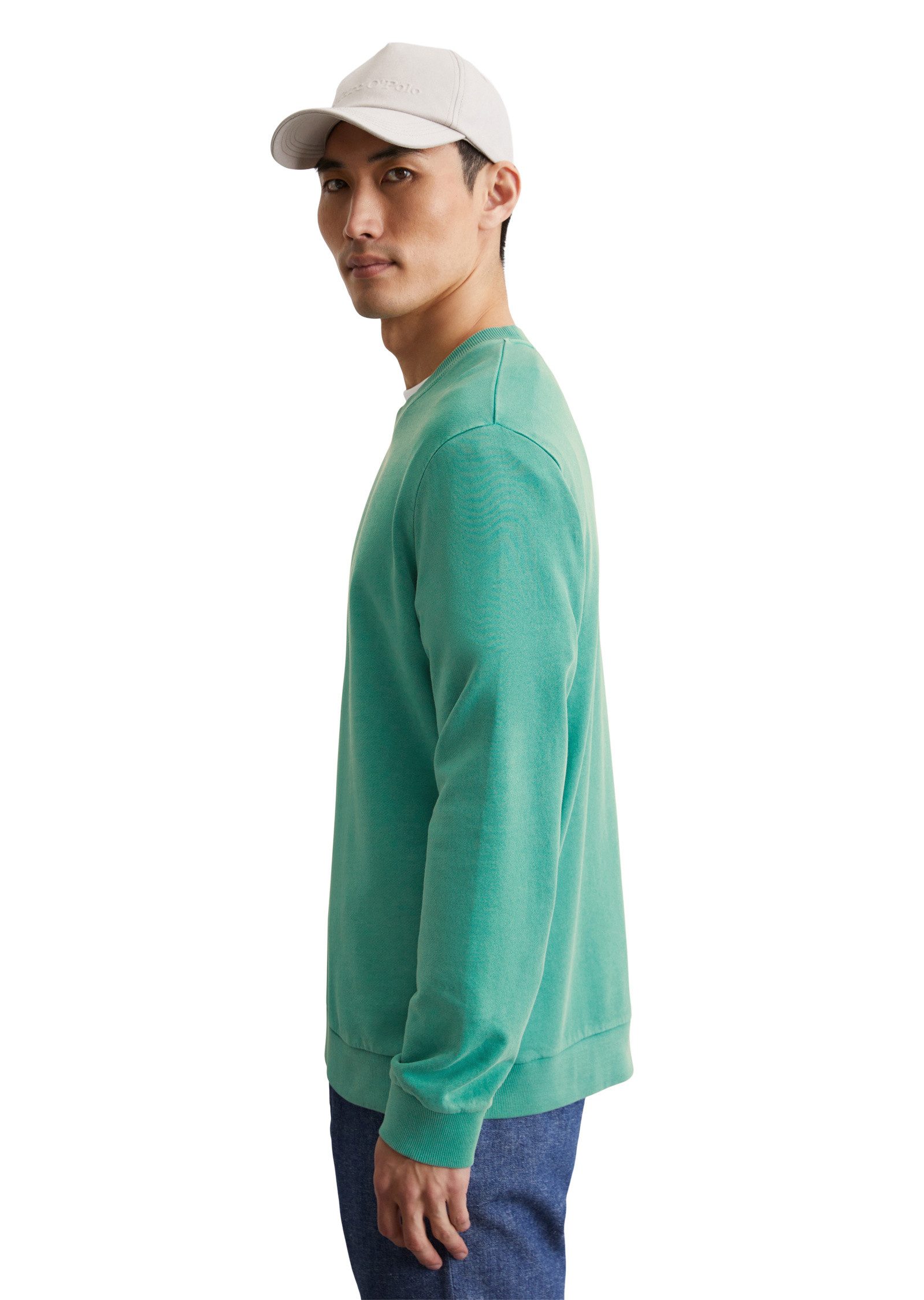 Marc O'Polo Sweatshirt aus reiner Bio-Baumwolle günstig online kaufen