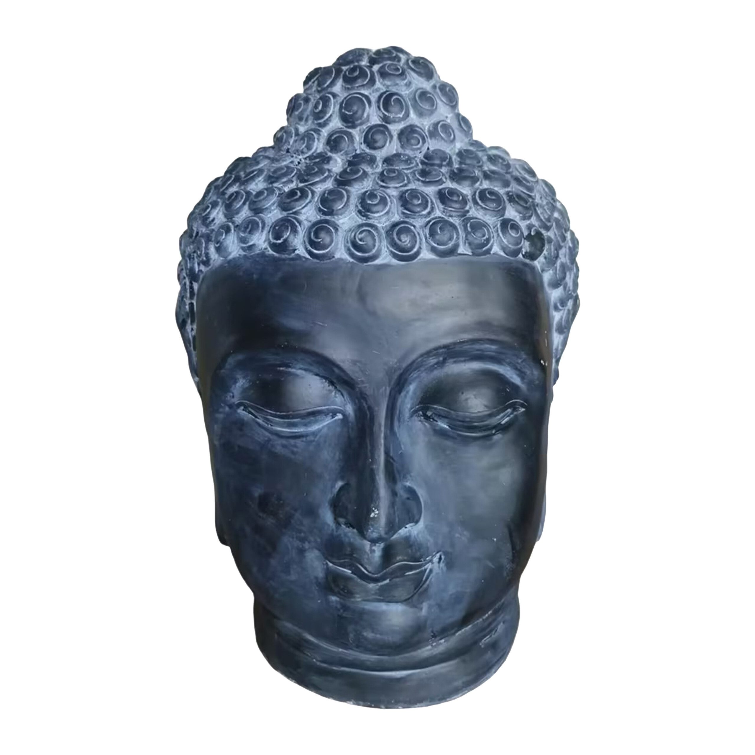relaxdays Buddhafigur Buddha Kopf 55 cm (1 St)