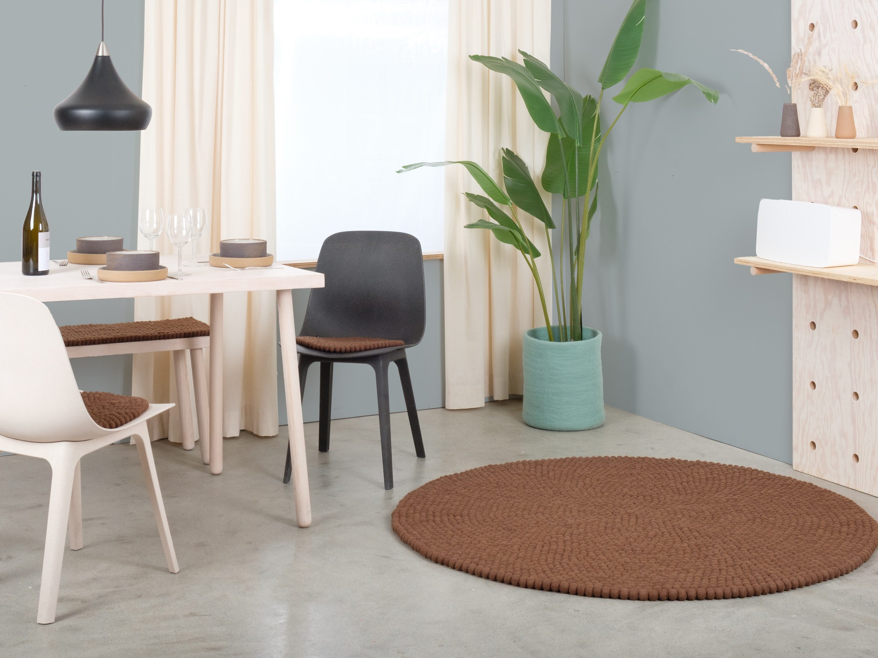 myfelt Wollteppich Egon, Schurwolle