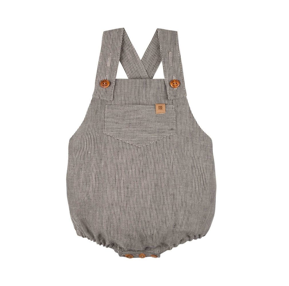 pure pure by BAUER Erstlingsmütze PurePure Babyjumper Leinen