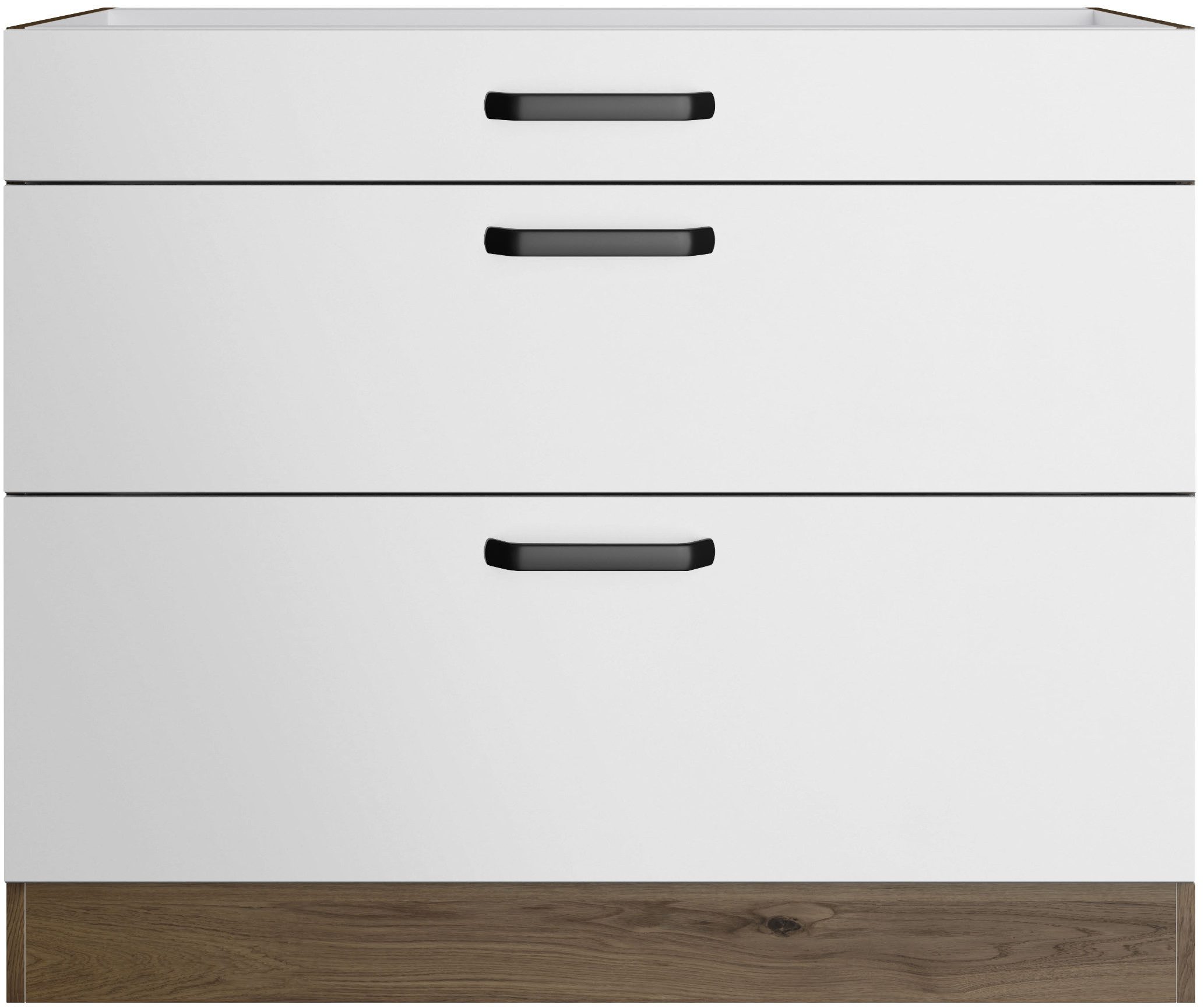 wiho Küchen Unterschrank Elba, mit zwei günstig online kaufen