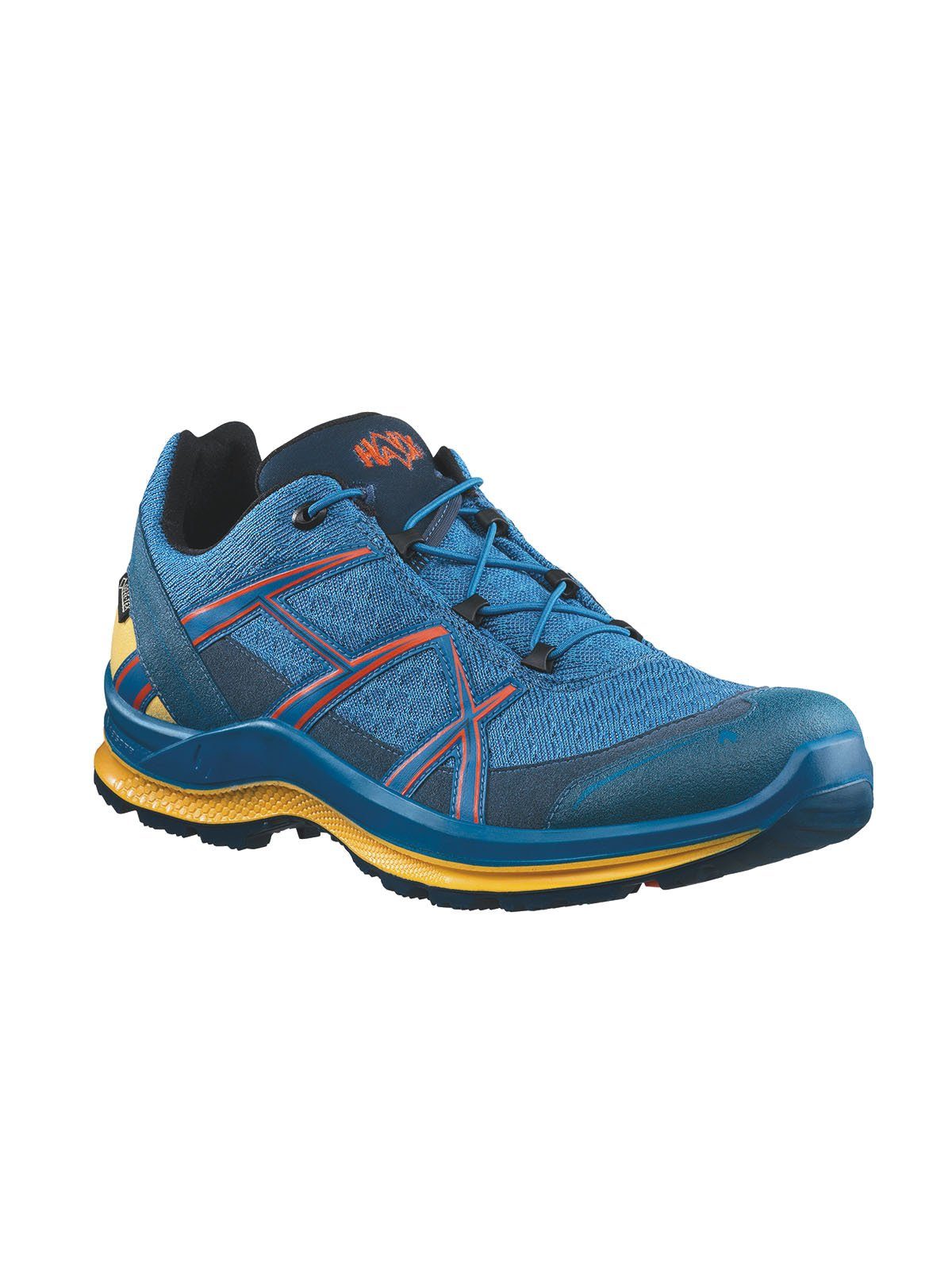 Haix Black Eagle Adventure 2.2 GTX blau/rot/gelb Wanderschuh