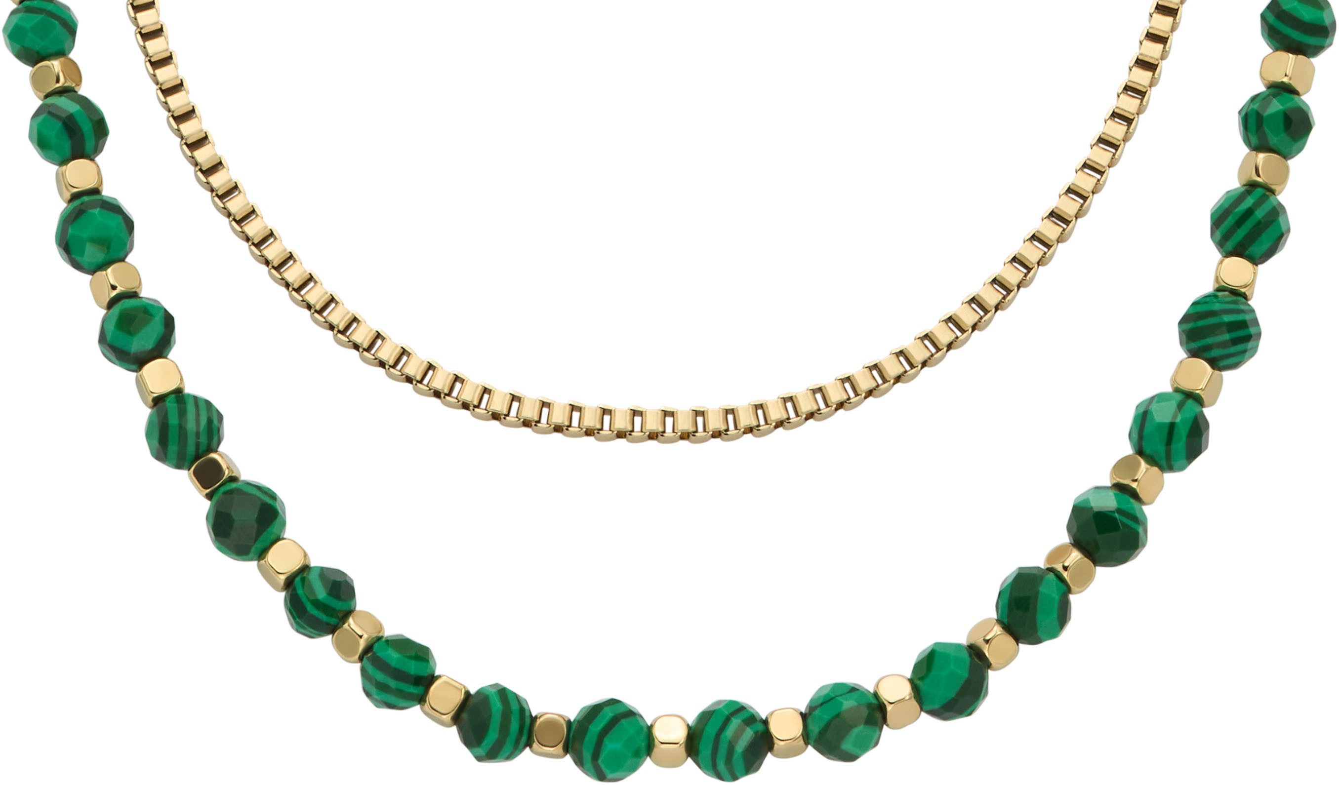 Kette ohne Anhänger Schmuck Geschenk Edelstahl All Stacked Up Bead, JA7246710, JA7247710