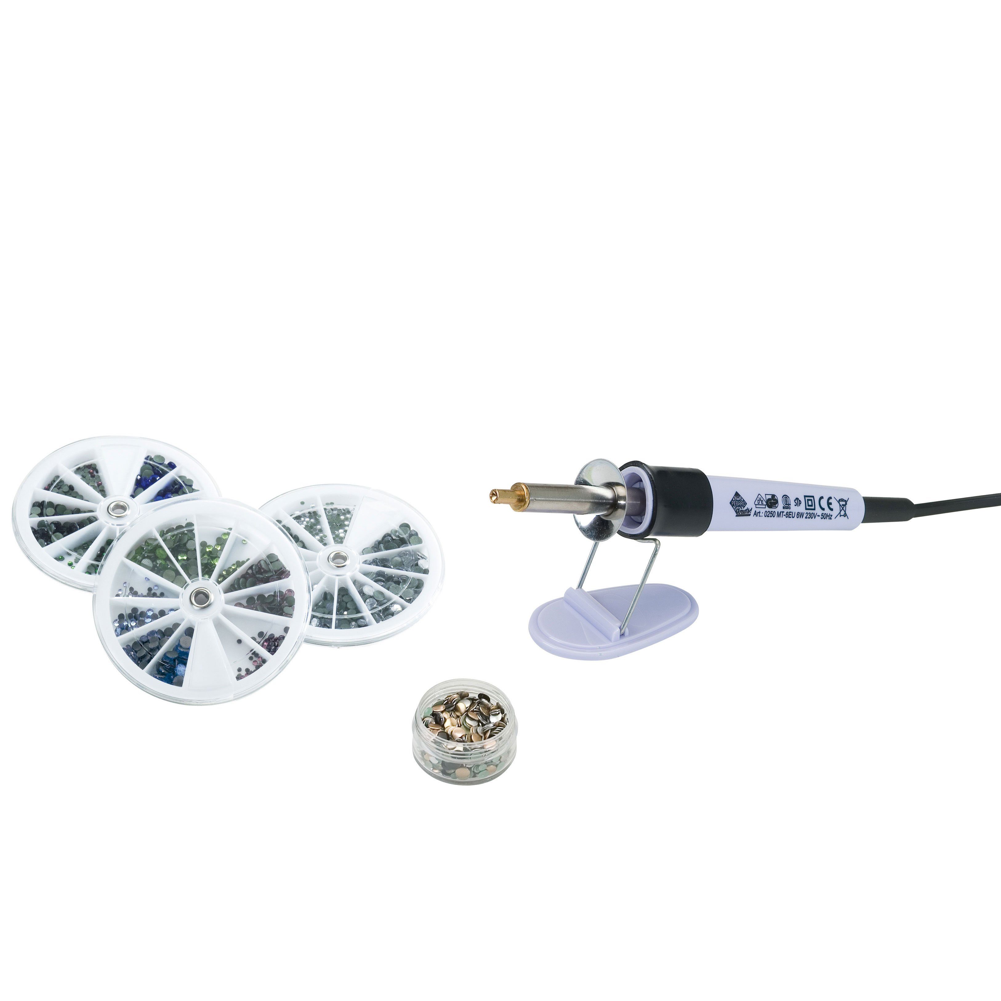 Pebaro Kreativset Bastelset Designen mit Strass und Nieten, 0259