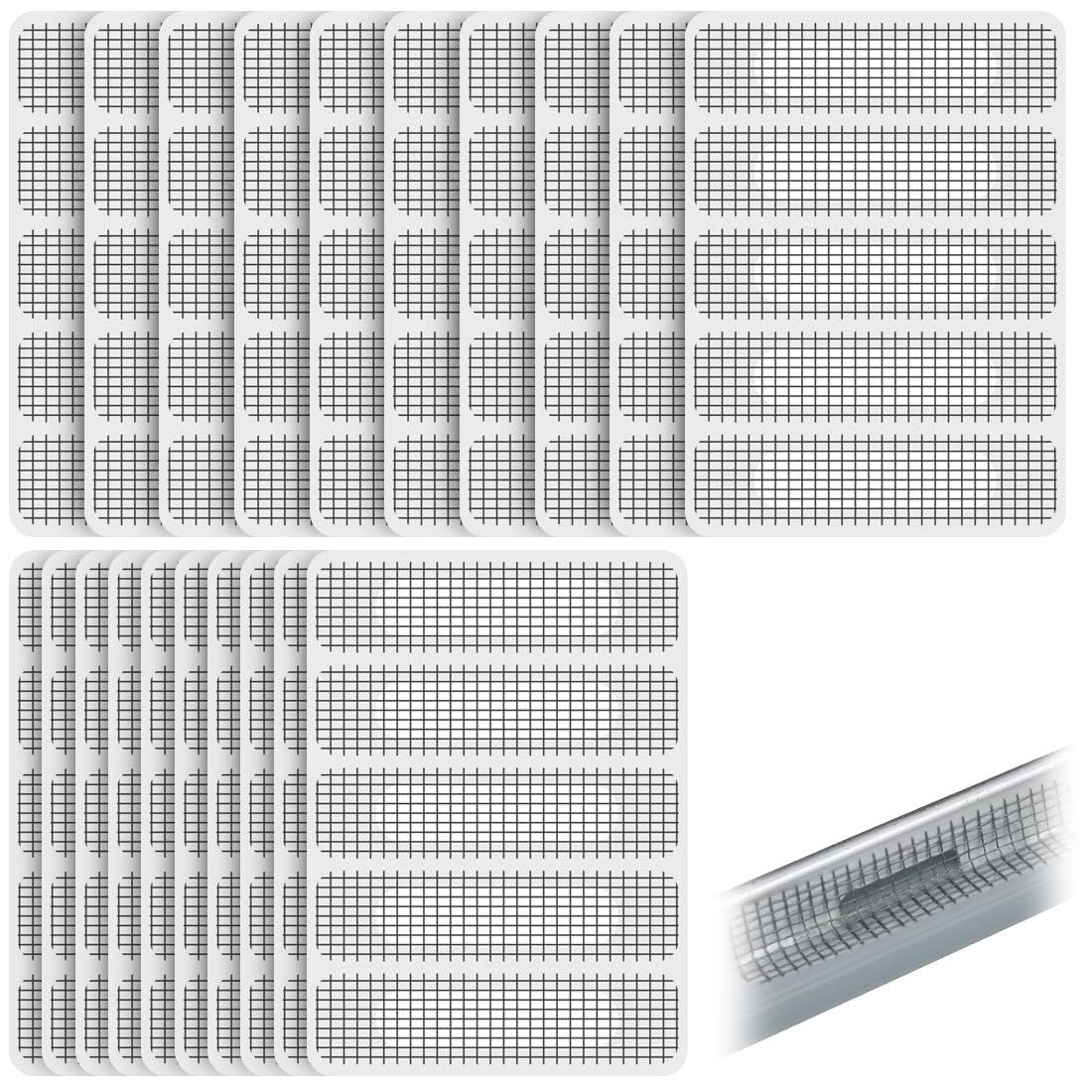 Coonoor Reparatur-Set Fliegengitter Reparaturset, Selbstklebende Fiberglas günstig online kaufen