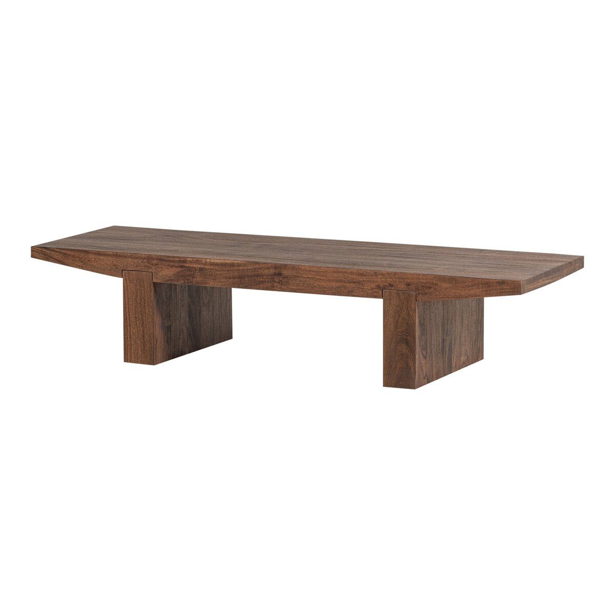 WOOOD Couchtisch Eron - Akazienholz Braun, 152 x 48 cm, Großzügige Tischfläche, natürliche Ausstrahlung