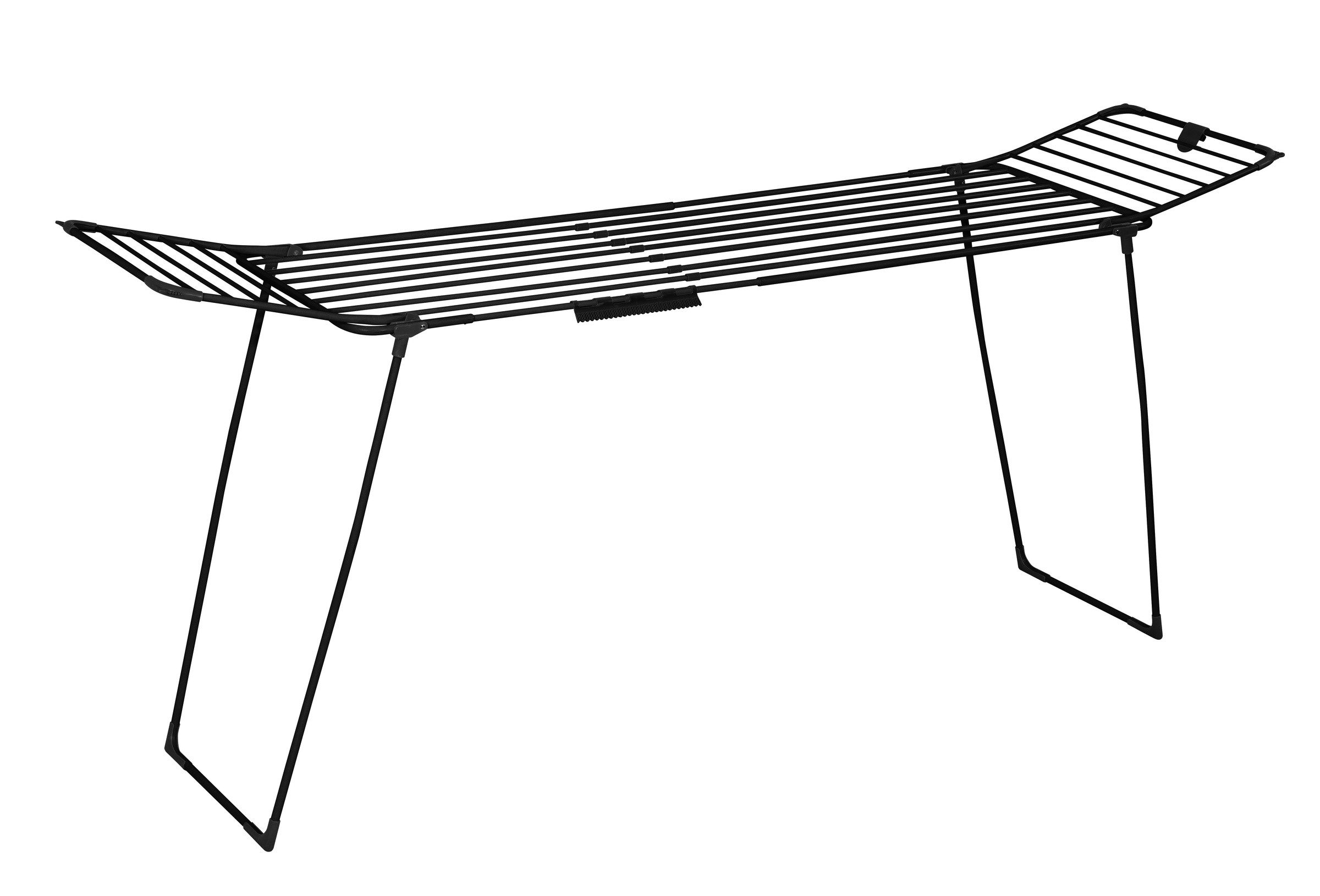 NUXIO Wäscheständer Teleskopischer Wäscheständer, 200-260 cm, SVARTO, Platzsparend