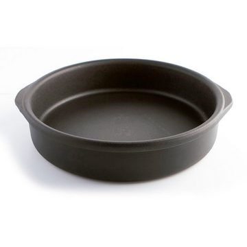 Quid Auflaufform Auflaufform Kochtopf Quid Schwarz aus Keramik Ø 26 cm 6 Stück, Keramik