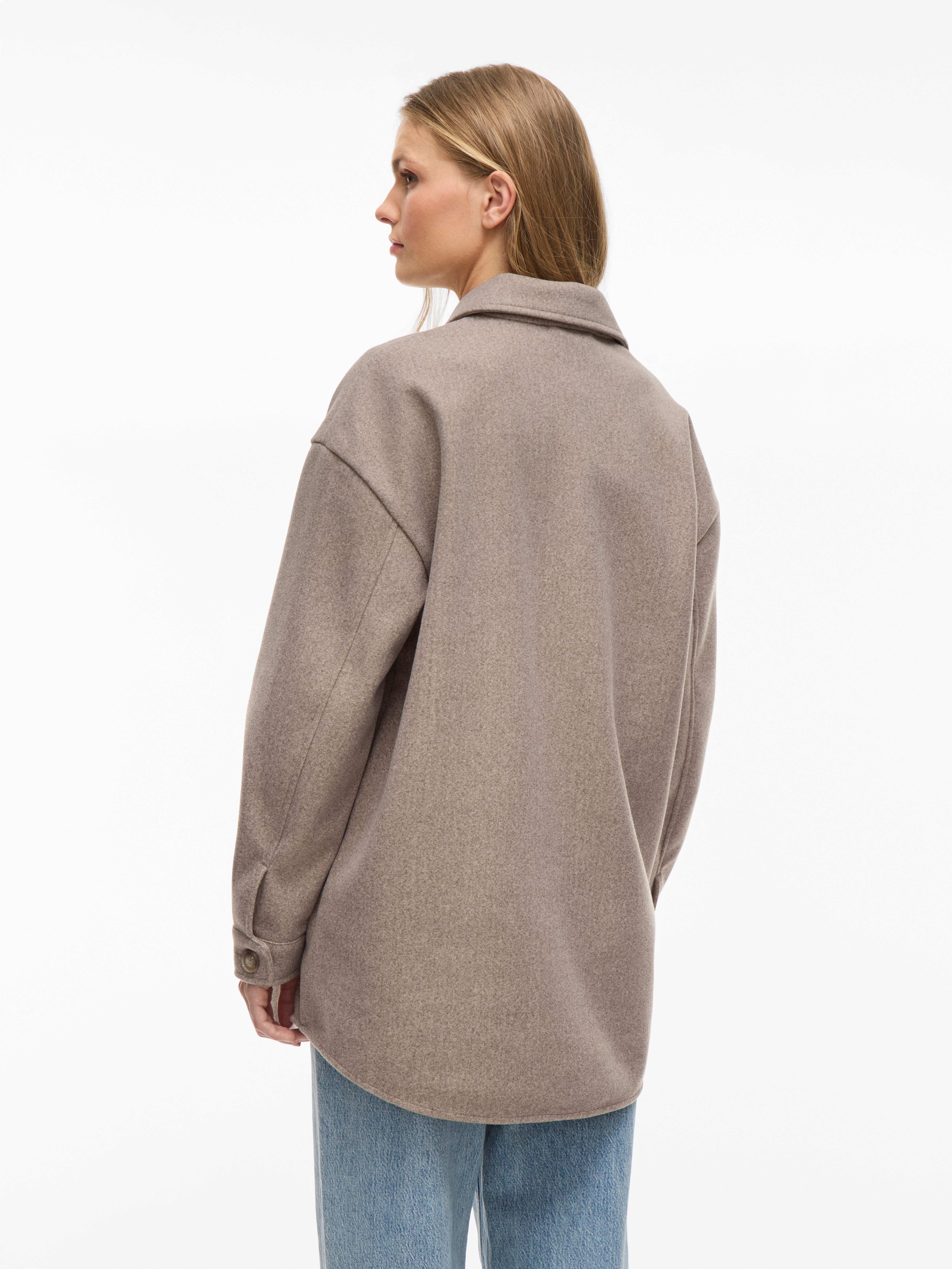 Vila Hemdjacke VIKIMMI SHIRT L/S JACKET - NOOS