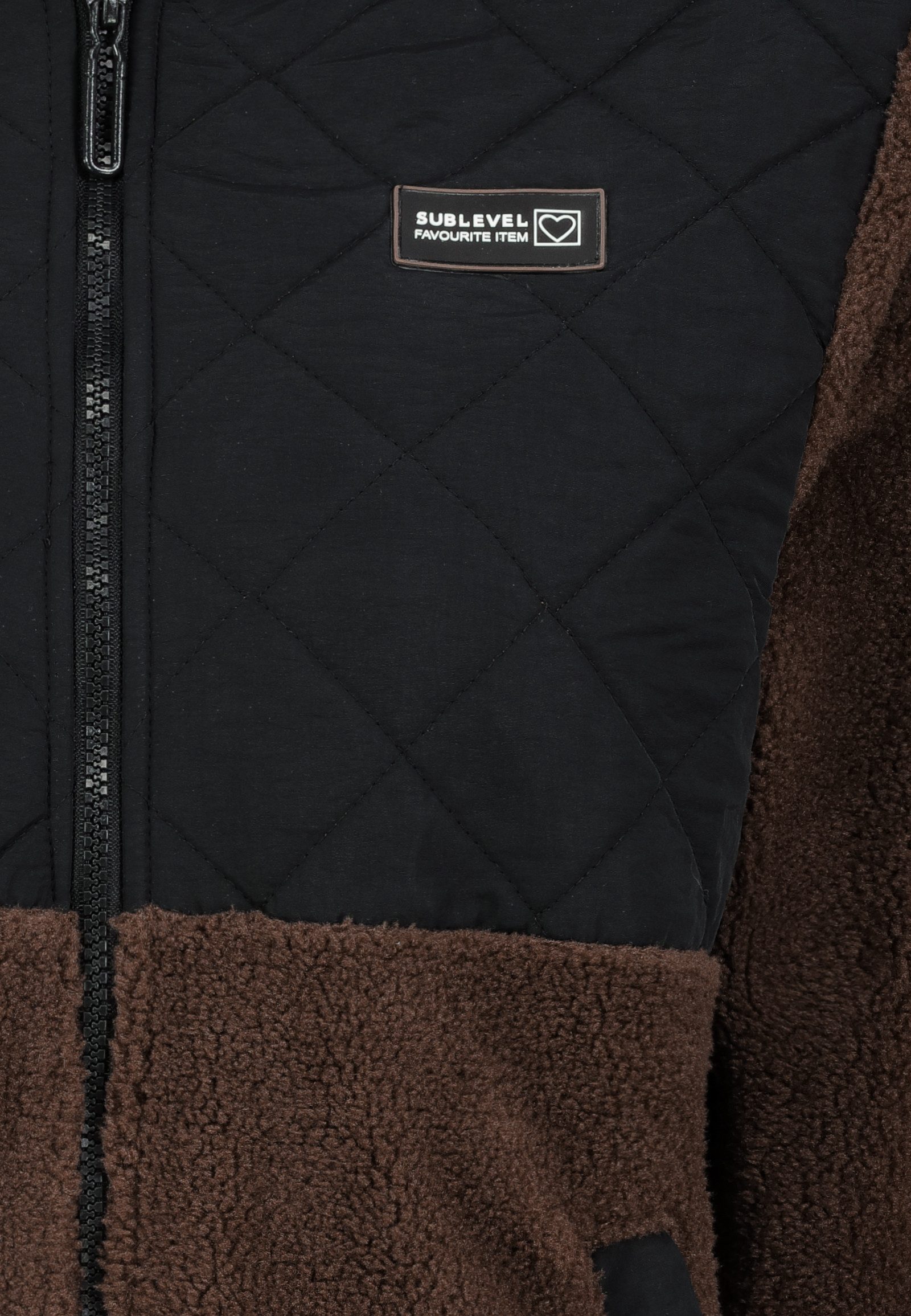 SUBLEVEL Blouson Gemütliches Outdoor-Design mit Reißverschluss. (1-St) D20004M02673_Jacket