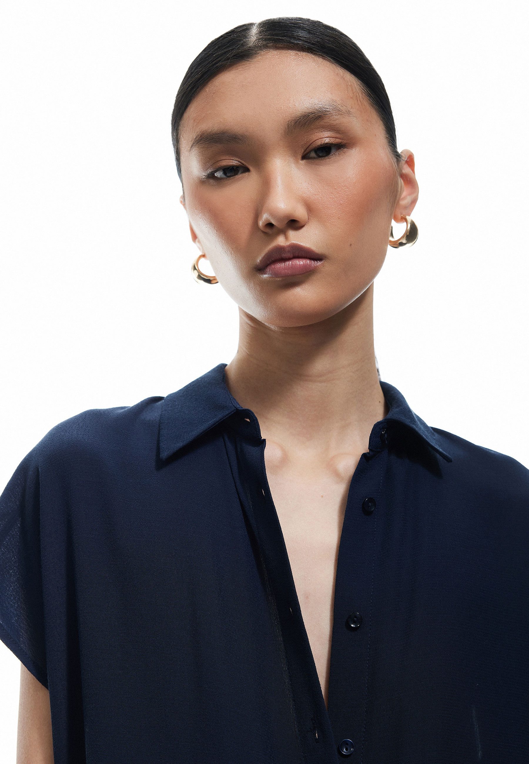 Koton Kurzarmshirt Hemdkragen Kurzärmelig Kurzarmshirt