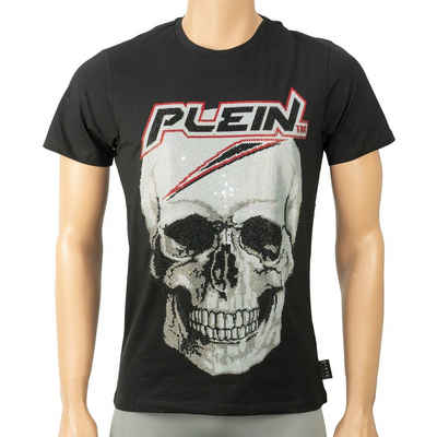 PHILIPP PLEIN T-Shirt »A19C MTK4038 PJY002N« Platinum Cut, Schwarz, mit Strasssteinen