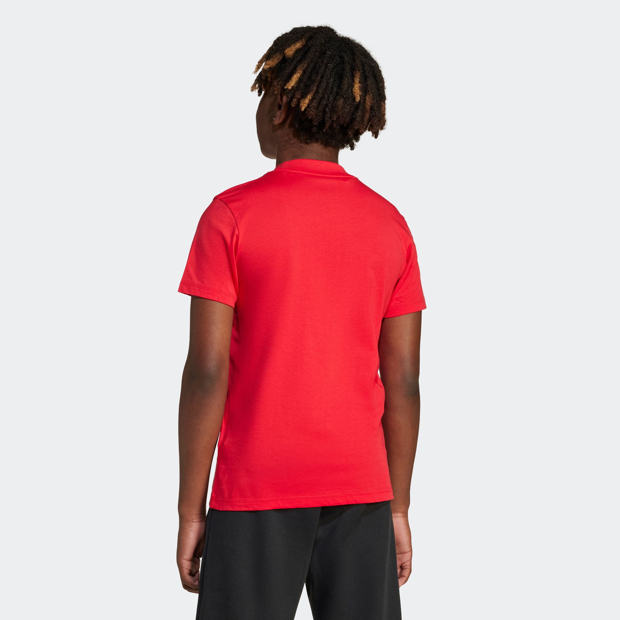 adidas Sportswear T-Shirt ESSENTIALS KIDS für Kinder und Teens, mit Rundhalsausschnitt, aus 100 % Baumwolle