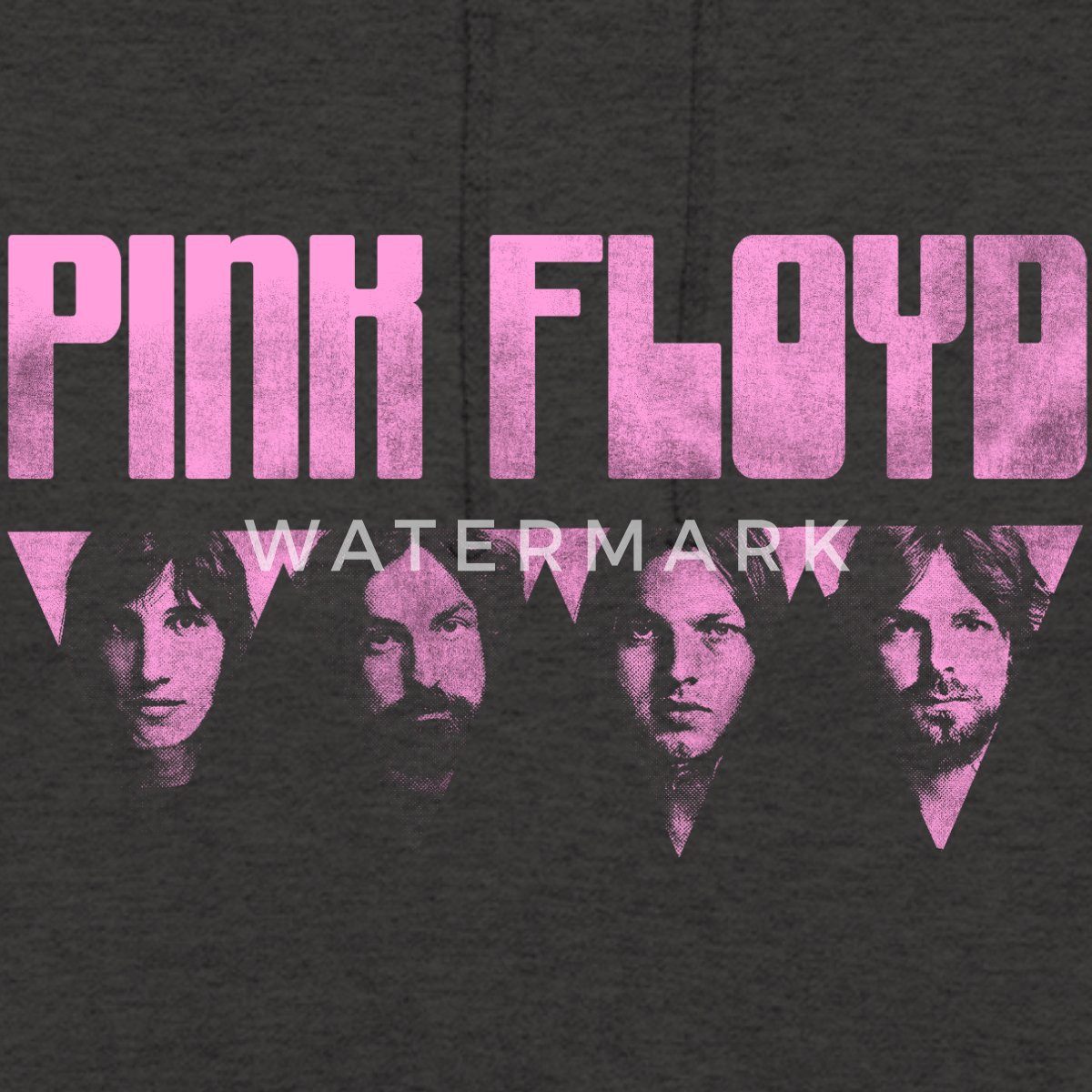 Spreadshirt Hoodie Pink Floyd Logo Pink Unisex Hoodie (1-tlg)