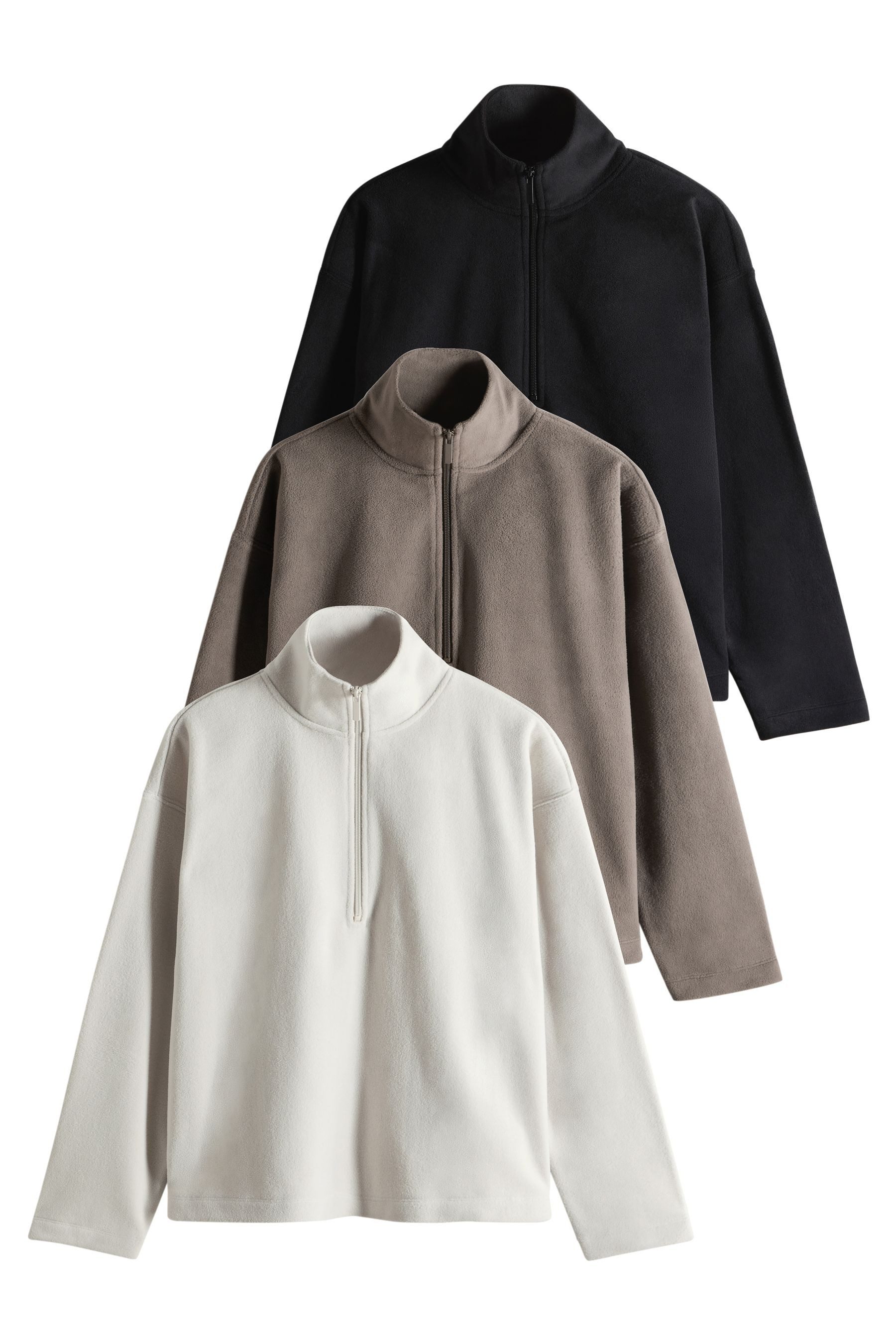 The Set Fleecepullover The Set Microfleece-Pullover günstig online kaufen