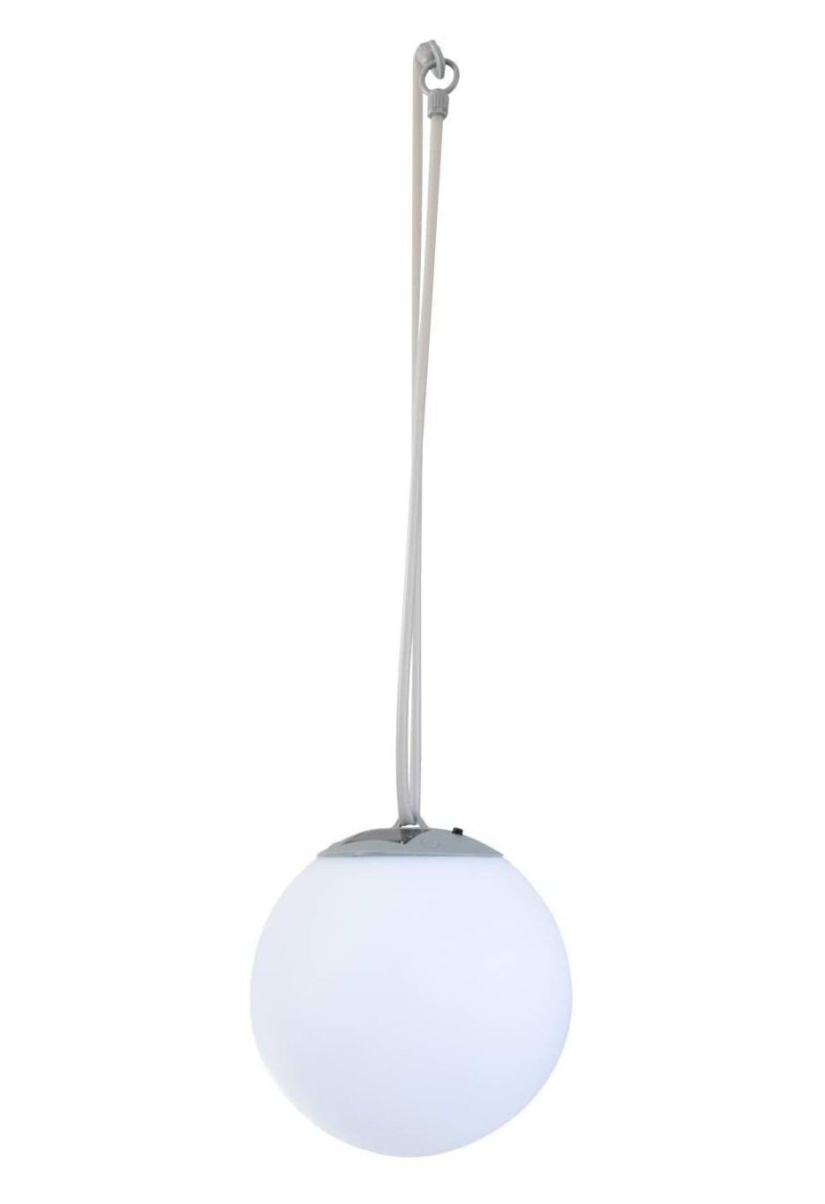 Spetebo LED Solarleuchte Premium Solar LED Hängeleuchte - Ø 20 cm / 4 LED, LED, warmweiß