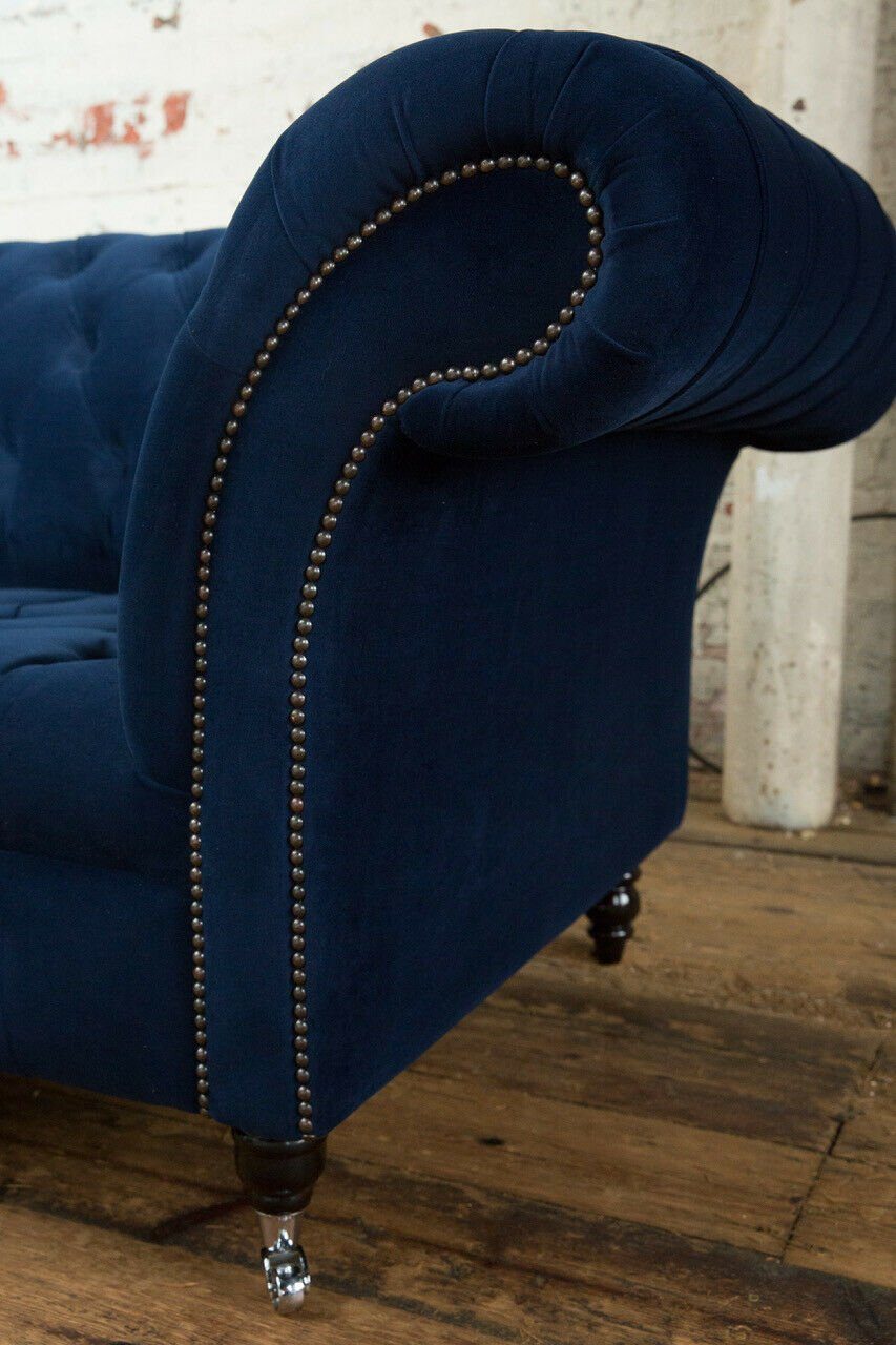 JVmoebel Chesterfield-Sofa, Chesterfield cm 4 Design Couch Sofa Sofa Sitzer 265