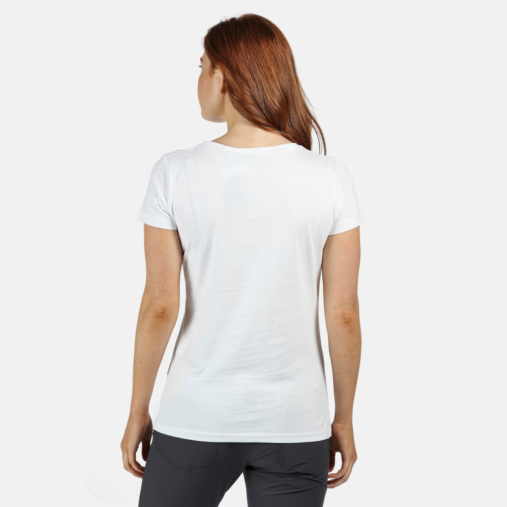White T-Shirt T-Shirt Carlie Regatta
