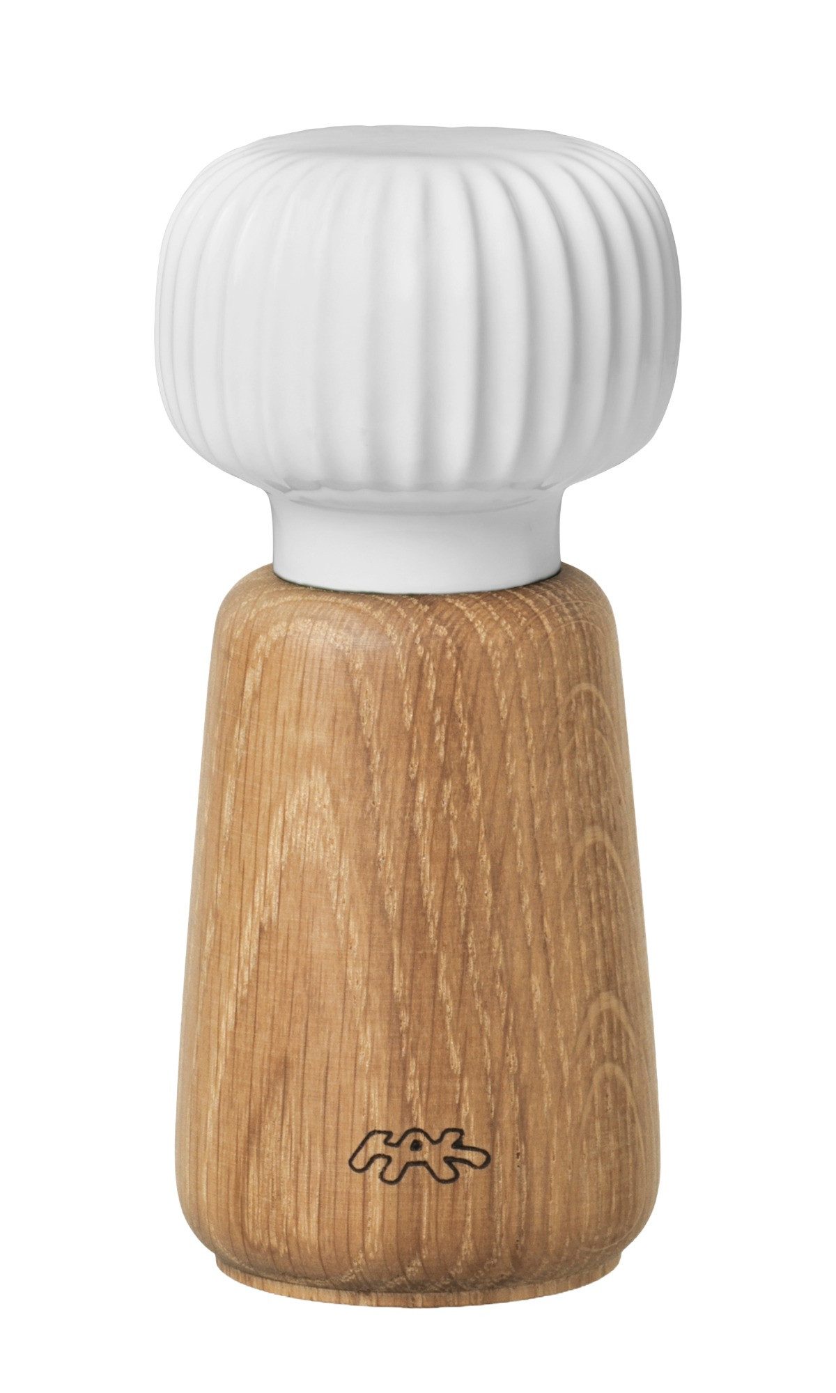 Kähler Salz-/Pfeffermühle Kähler Hammershøi Mühle H14 cm Weiß