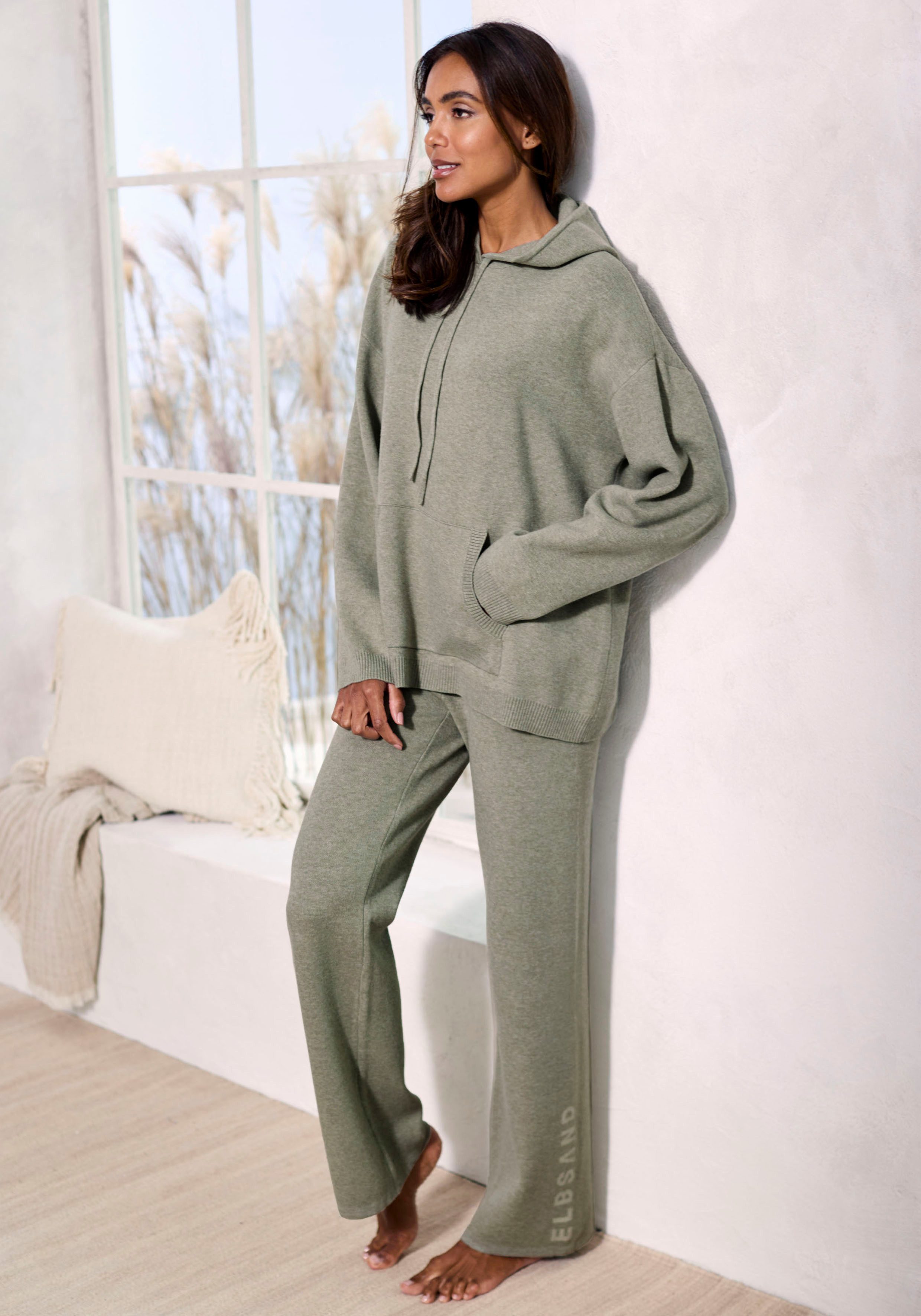 Elbsand Hoodie aus hochwertigen Strick