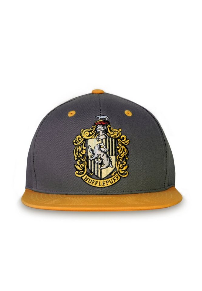 LOGOSHIRT Baseball Cap Harry Potter – Hufflepuff mit lizenziertem  Originaldesign, Filigrane Hufflepuff-Stickerei auf der Front als Highlight