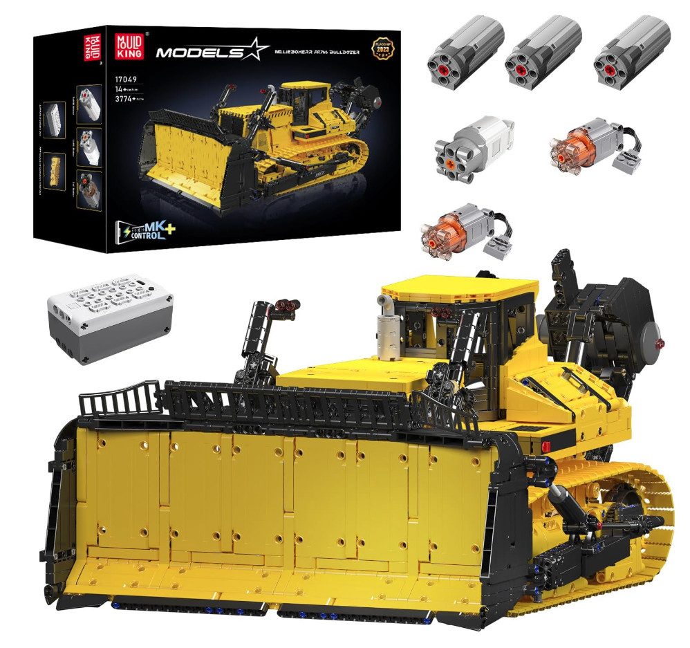 Mould King 17049 Bulldozer Konstruktions-Spielset, (3568 St) – Bild 2 von 5