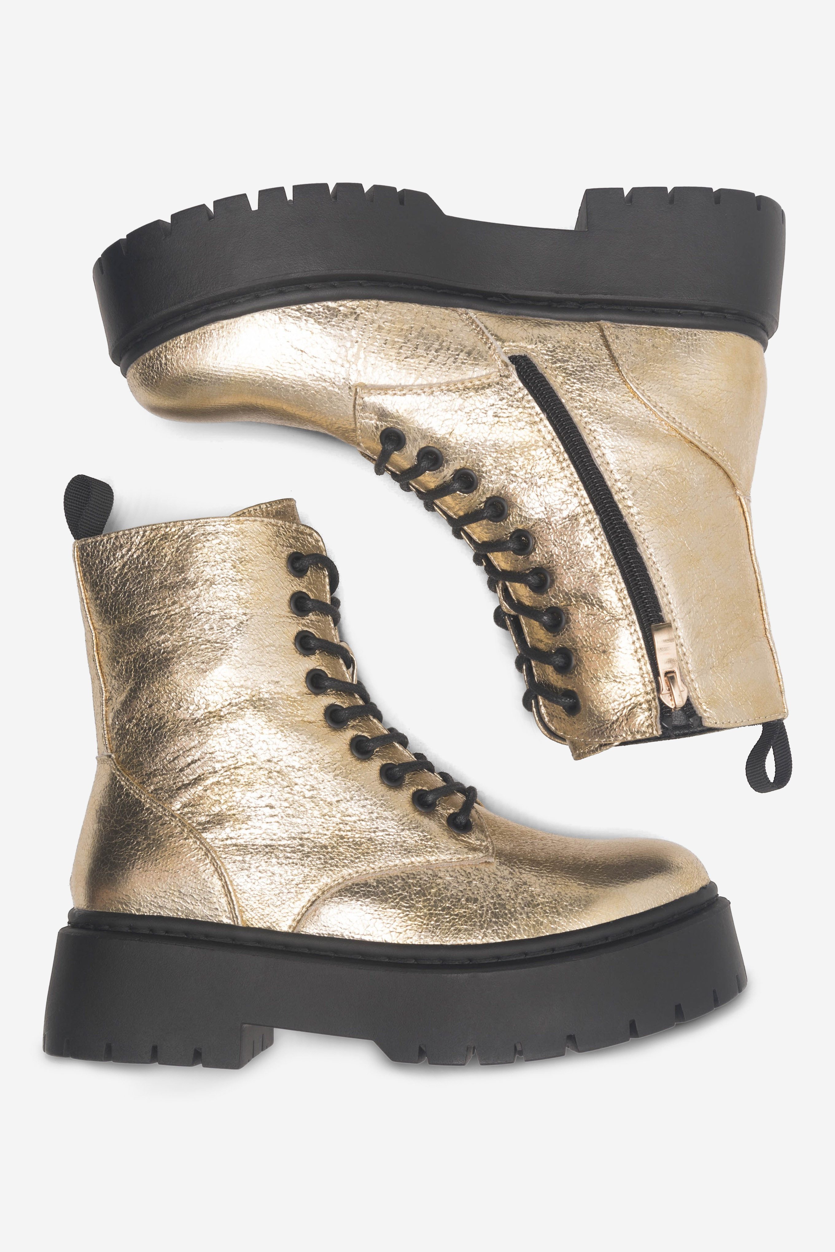 Jenny Fairy Jenny Fairy Damen Stiefel 40 goldfarben 5905588038467 Stiefel