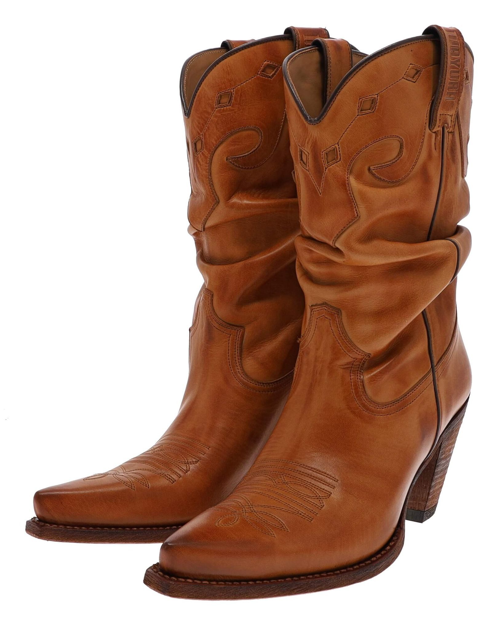 Mayura Boots NAPPA X Braun Cowboystiefel Rahmengenähter Damenstiefel