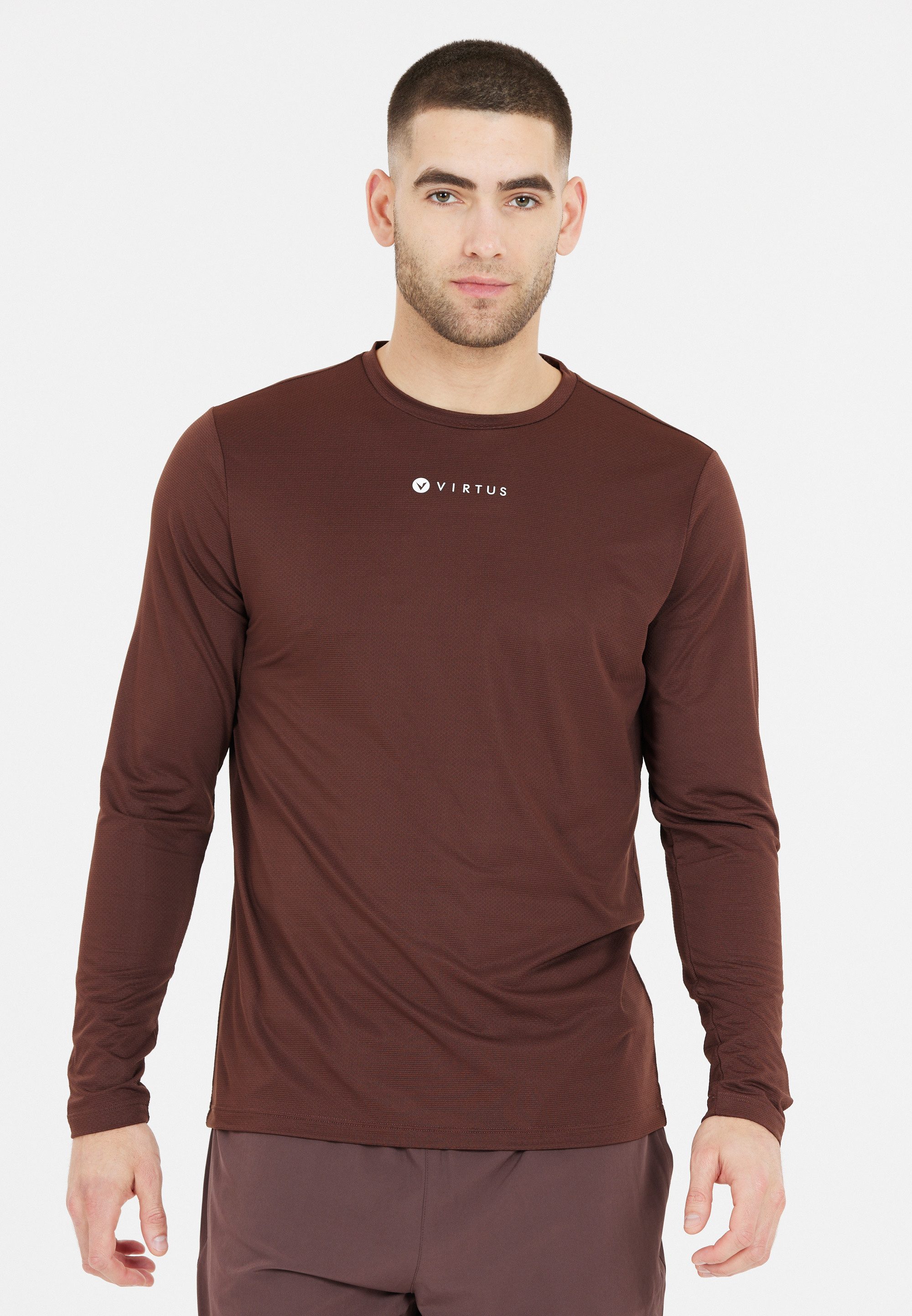 Virtus Langarmshirt Roger mit antibakterieller Silver günstig online kaufen